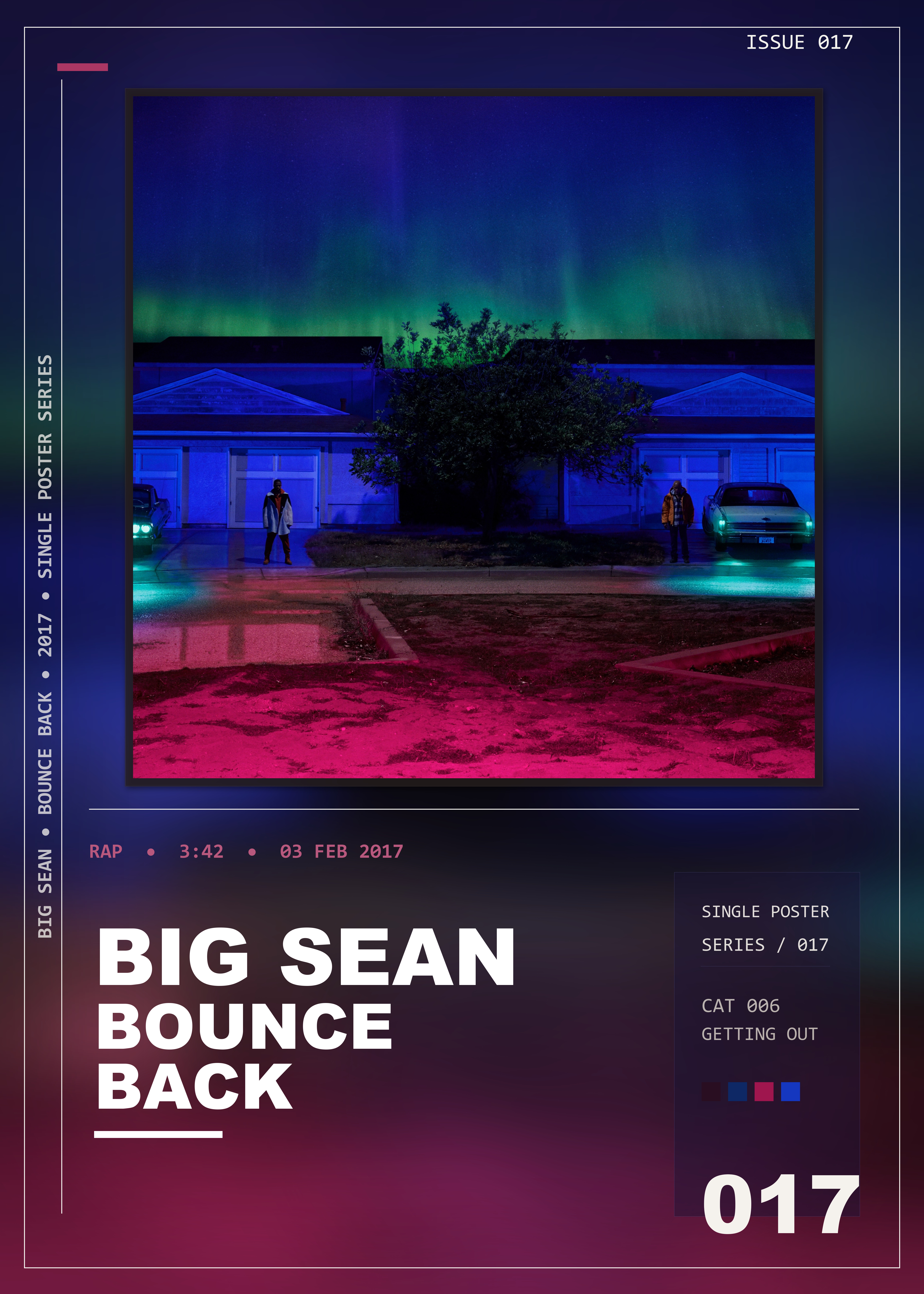Music poster: Big Sean - Bounce Back