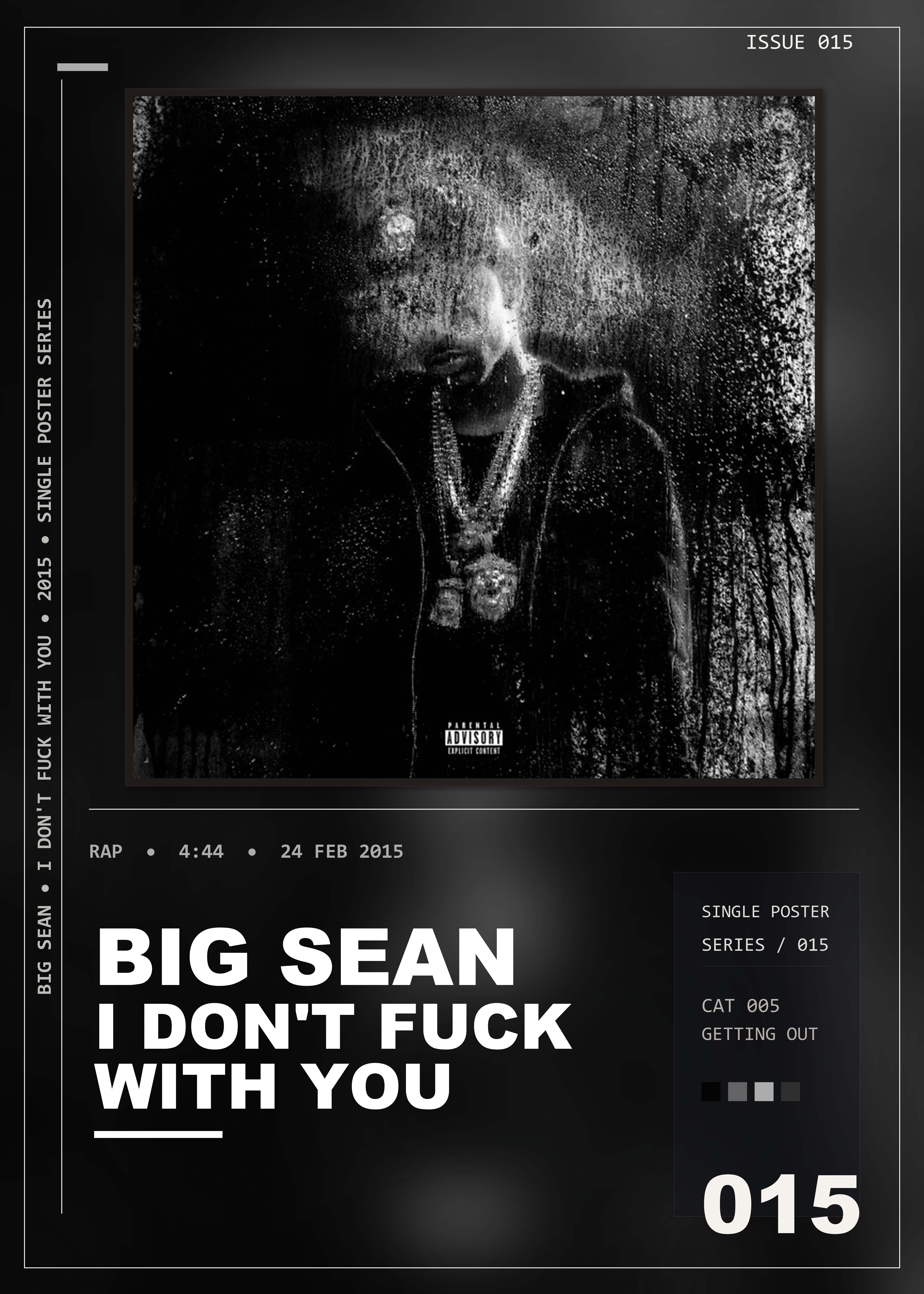 Music poster: Big Sean - I Dont Fuck With You