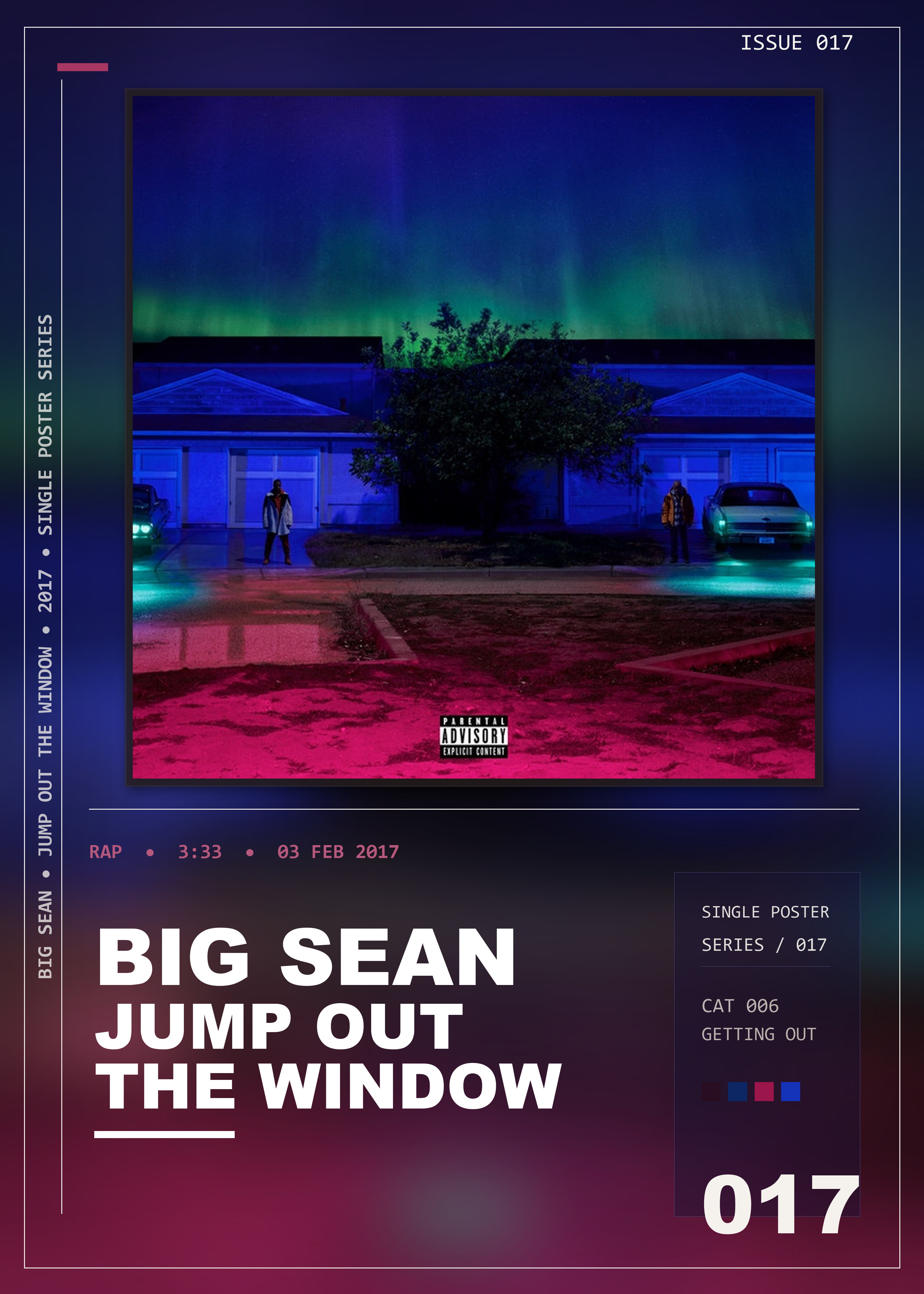 Music poster: Big Sean - Jump Out The Window
