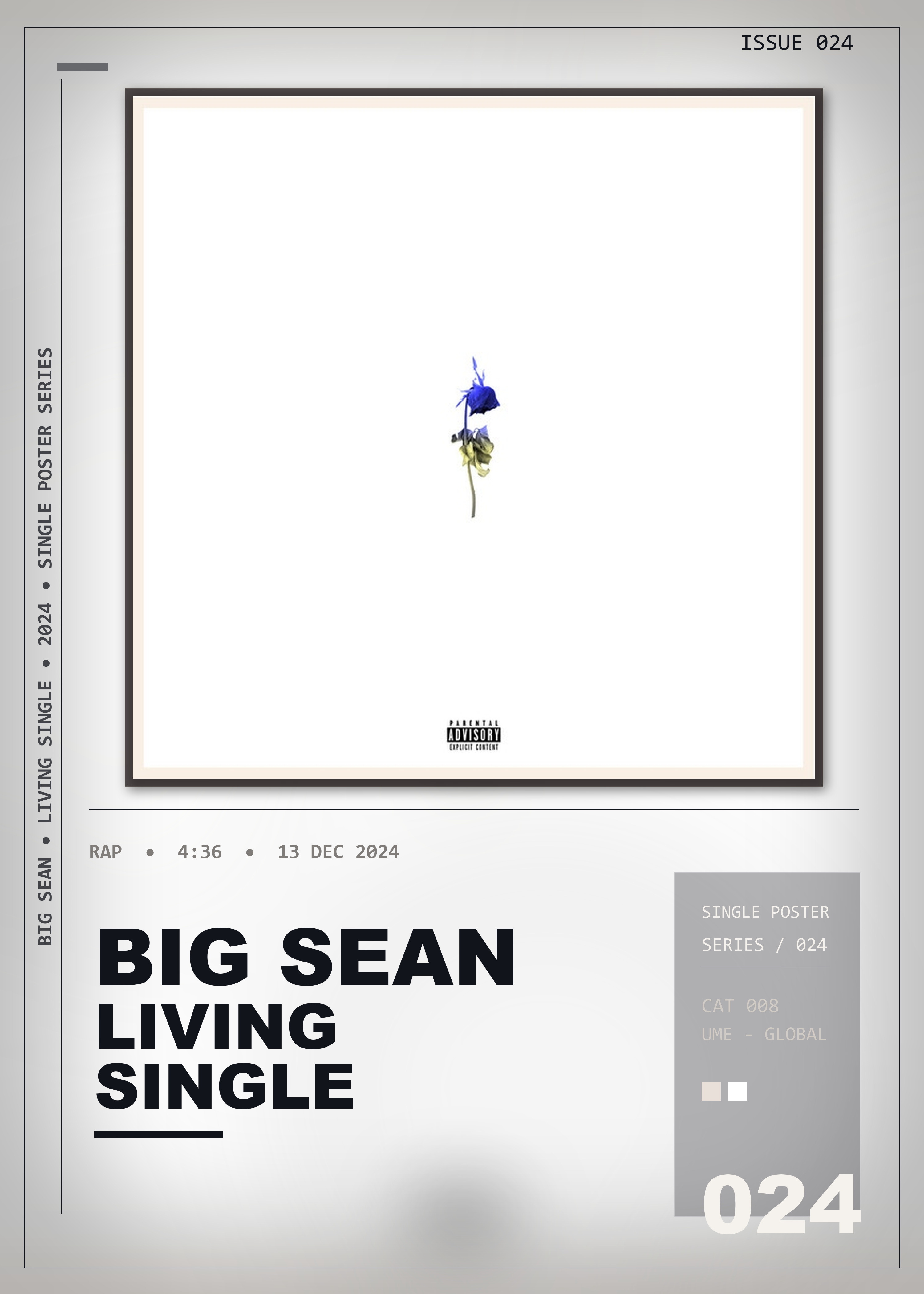 Music poster: Big Sean - Living Single