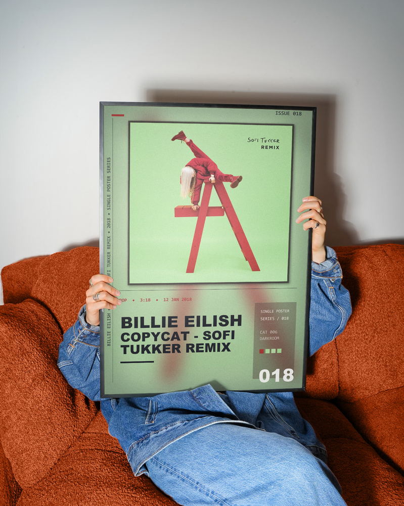 Music poster: Billie Eilish - COPYCAT - Sofi Tukker Remix