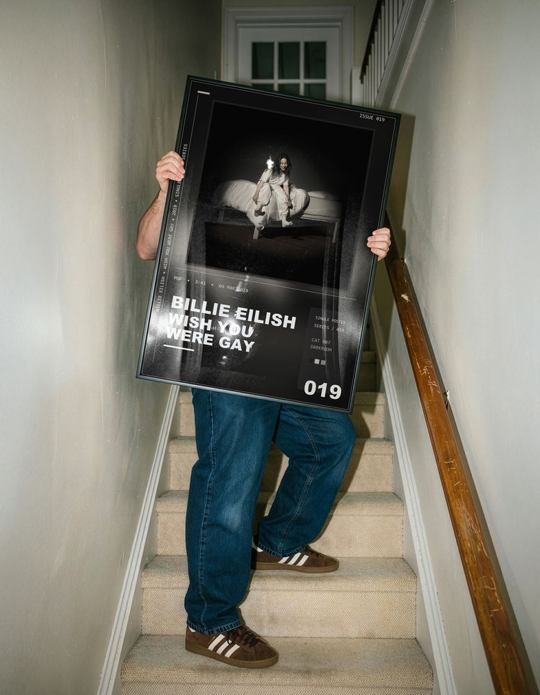 Music poster: Billie Eilish - wish you were gay