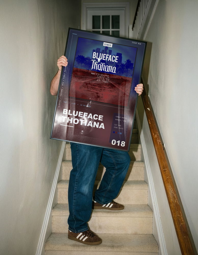 Music poster: Blueface - Thotiana
