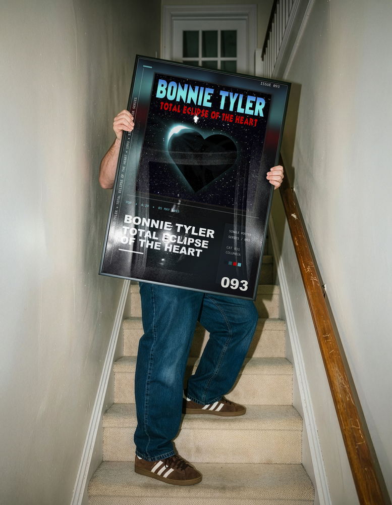 Music poster: Bonnie Tyler - Total Eclipse of the Heart