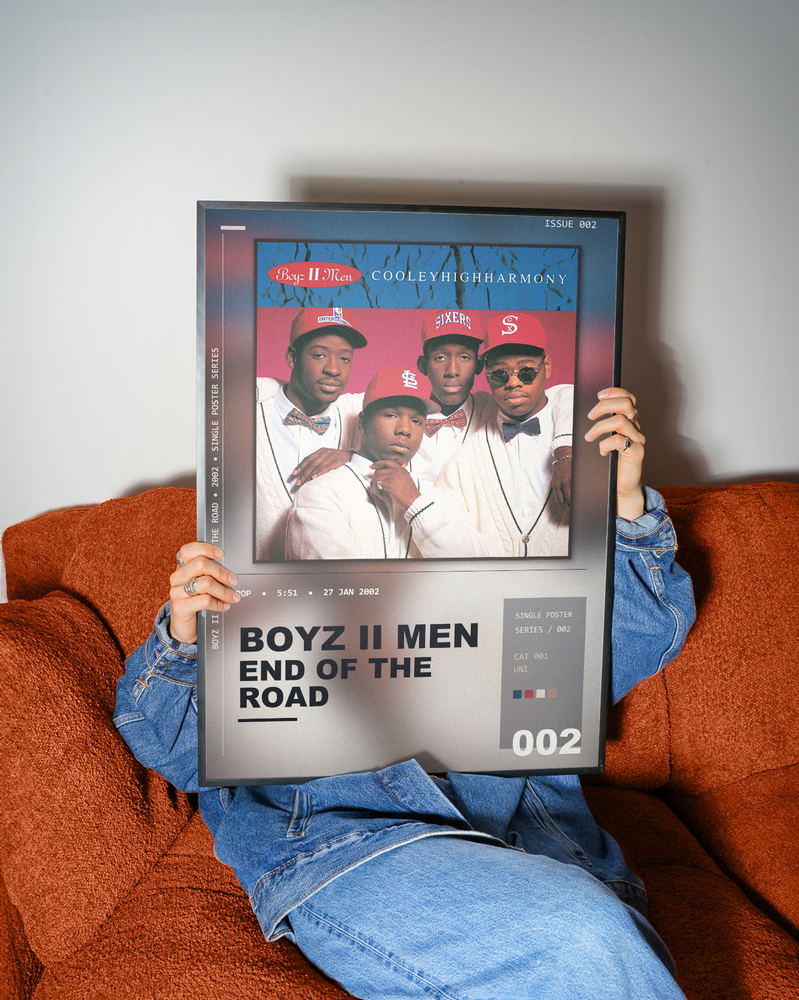 Music poster: Boyz II Men - End Of The Road