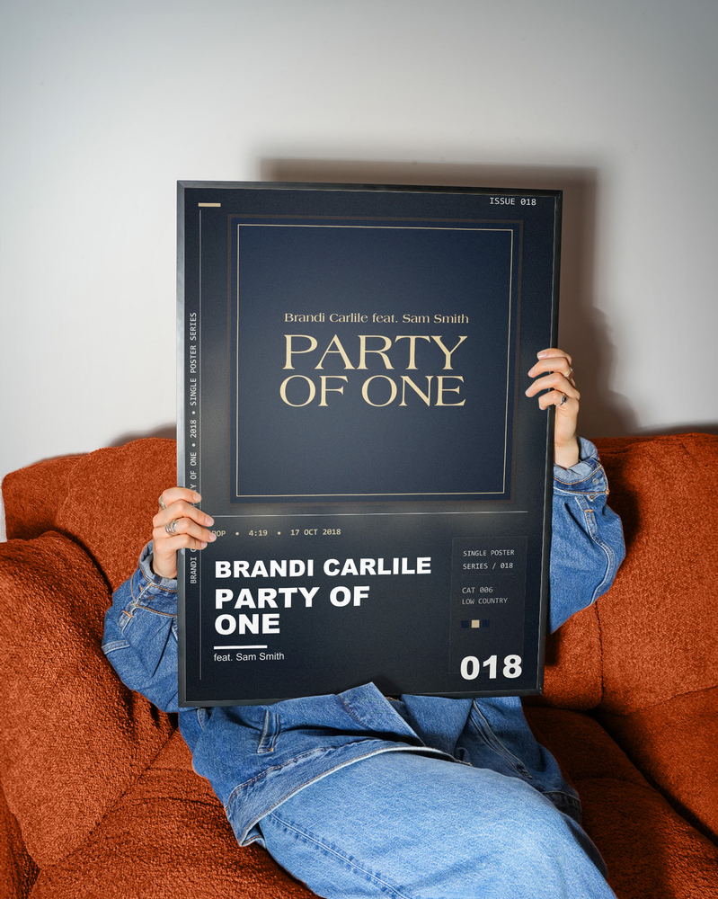Music poster: Brandi Carlile - Party Of One feat Sam Smith