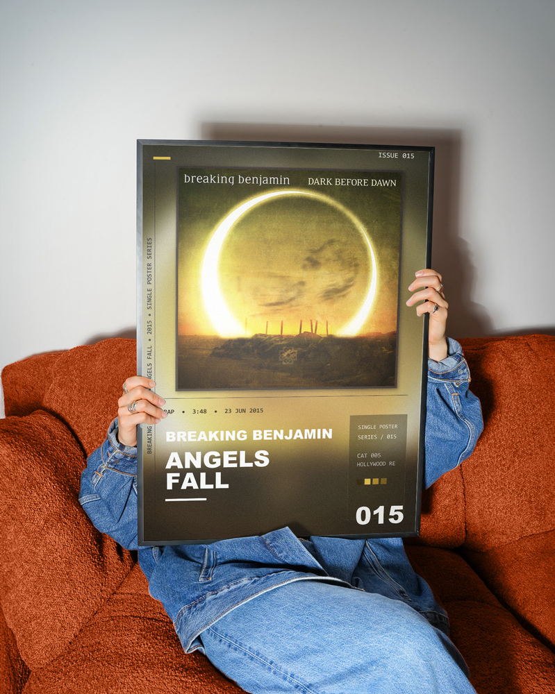 Music poster: Breaking Benjamin - Angels Fall