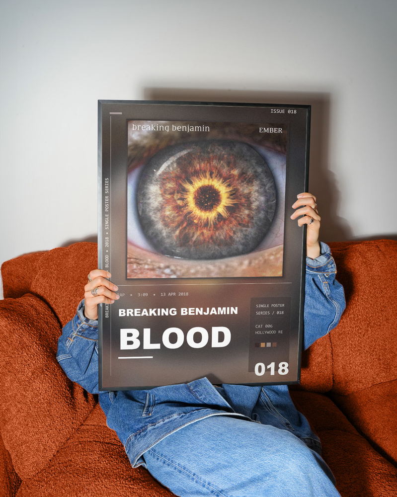 Music poster: Breaking Benjamin - Blood