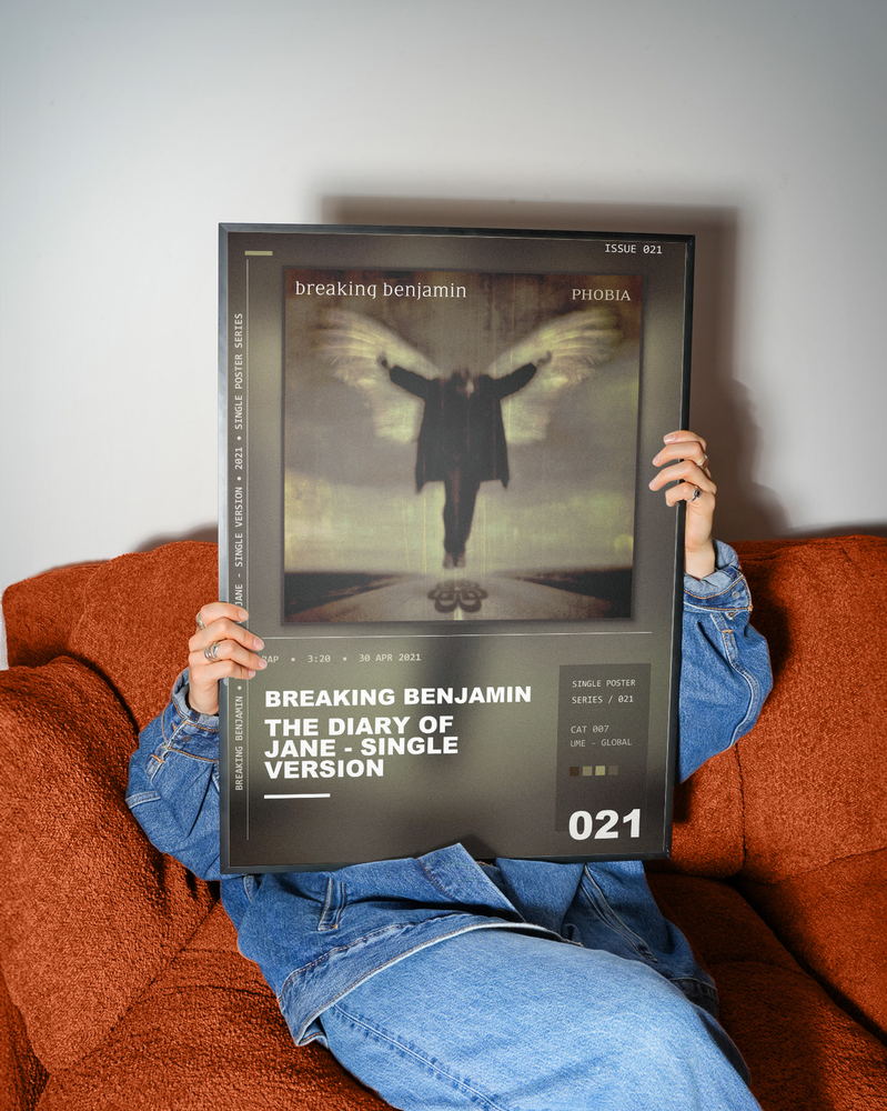 Music poster: Breaking Benjamin - The Diary of Jane - Single Version