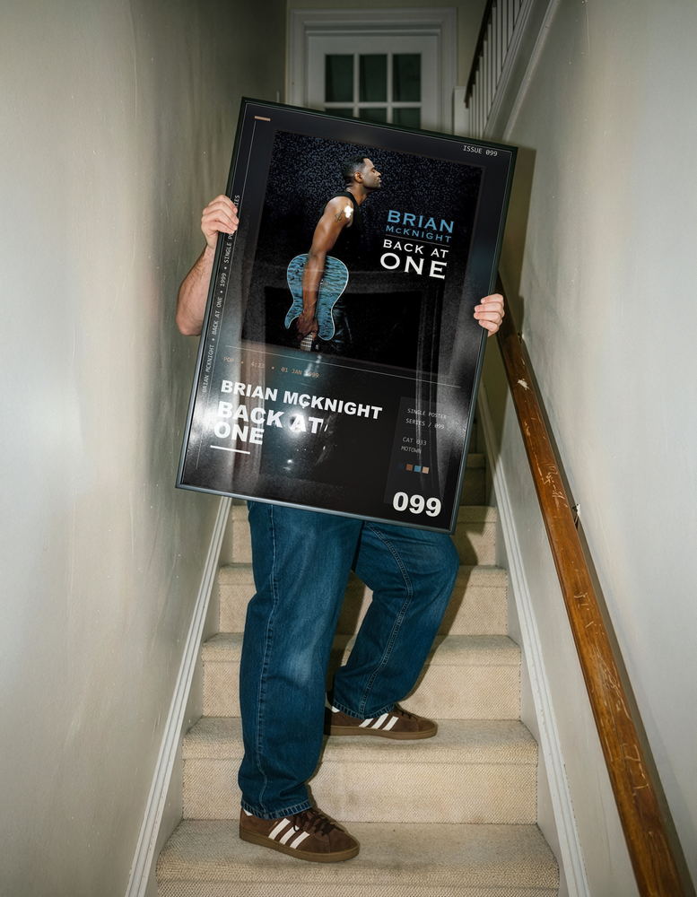 Music poster: Brian McKnight - Back At One