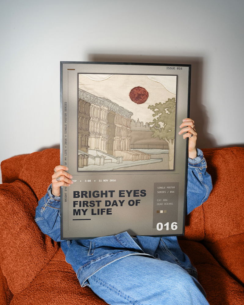 Music poster: Bright Eyes - First Day Of My Life