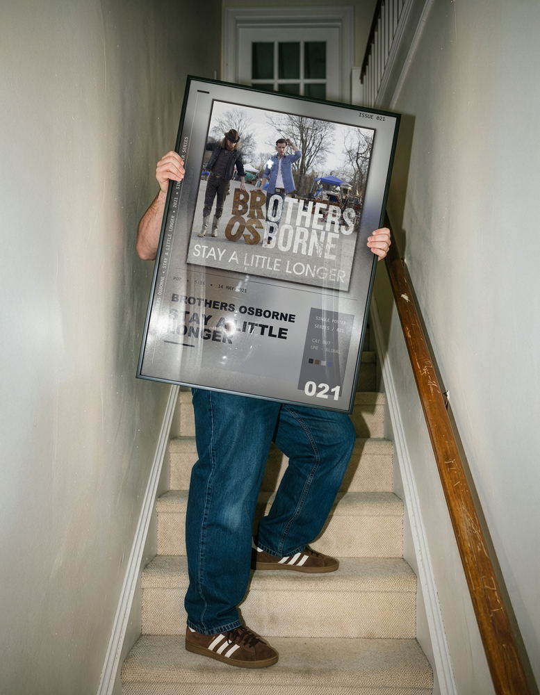 Music poster: Brothers Osborne - Stay A Little Longer