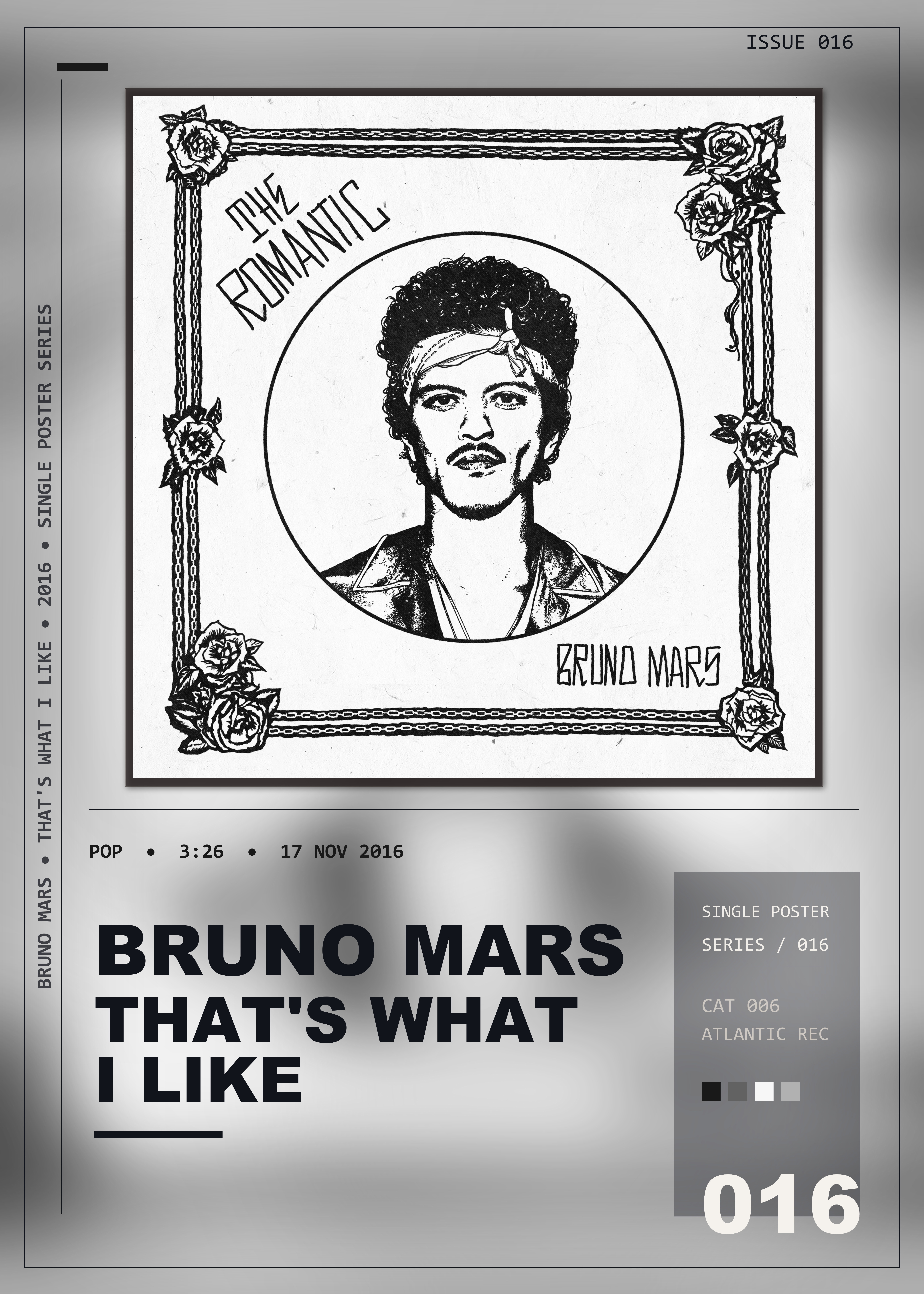 Music poster: Bruno Mars - Thats What I Like