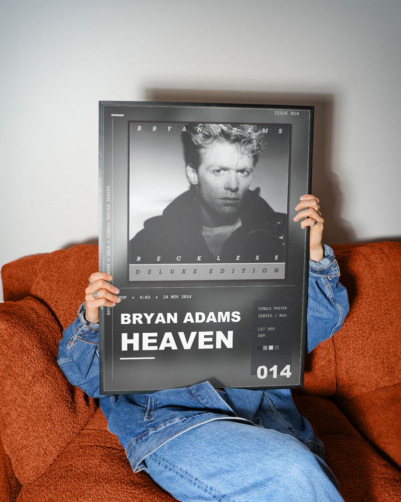 Music poster: Bryan Adams - Heaven