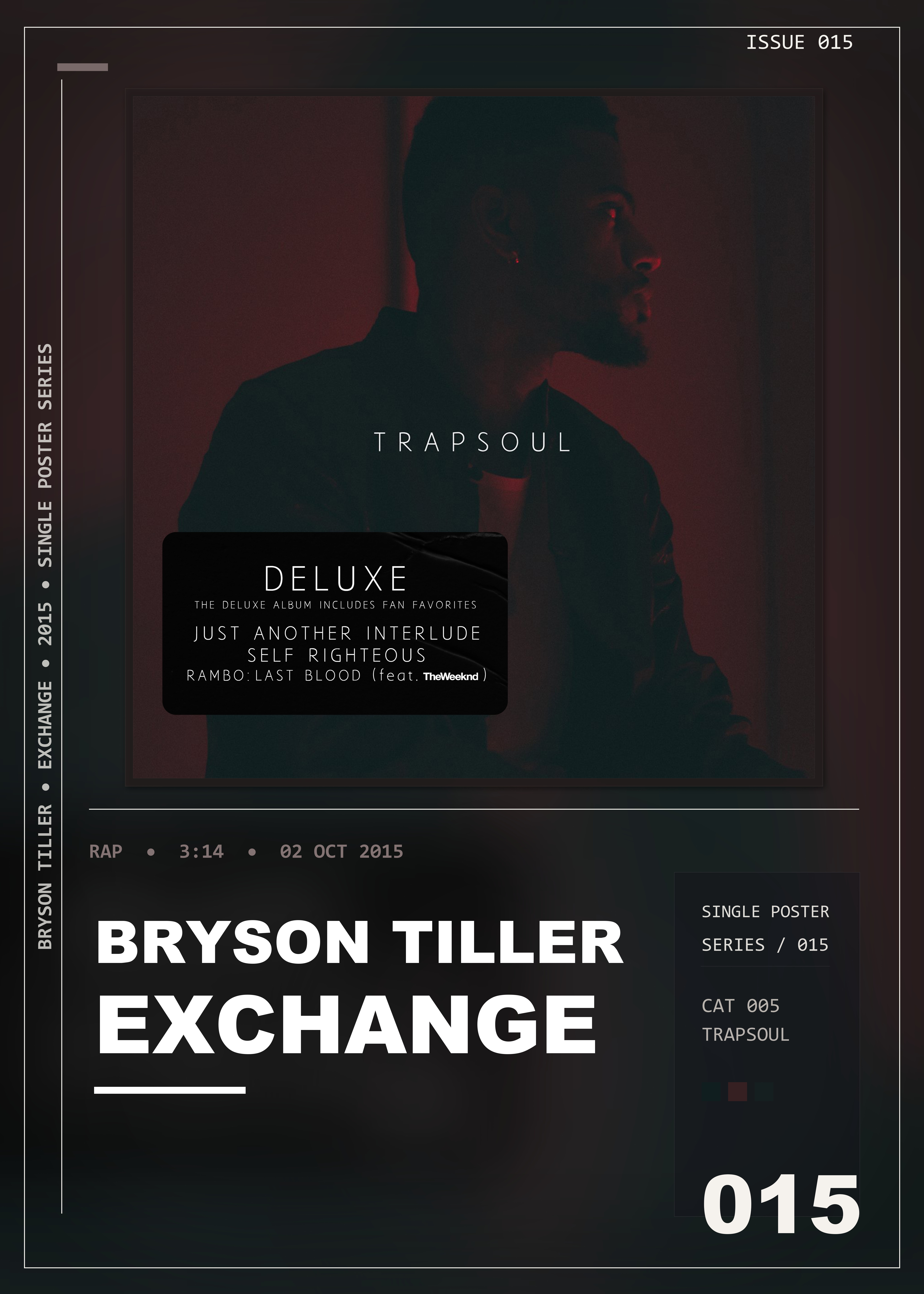 Music poster: Bryson Tiller - Exchange