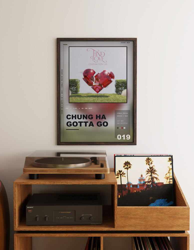 Music poster: CHUNG HA - Gotta Go
