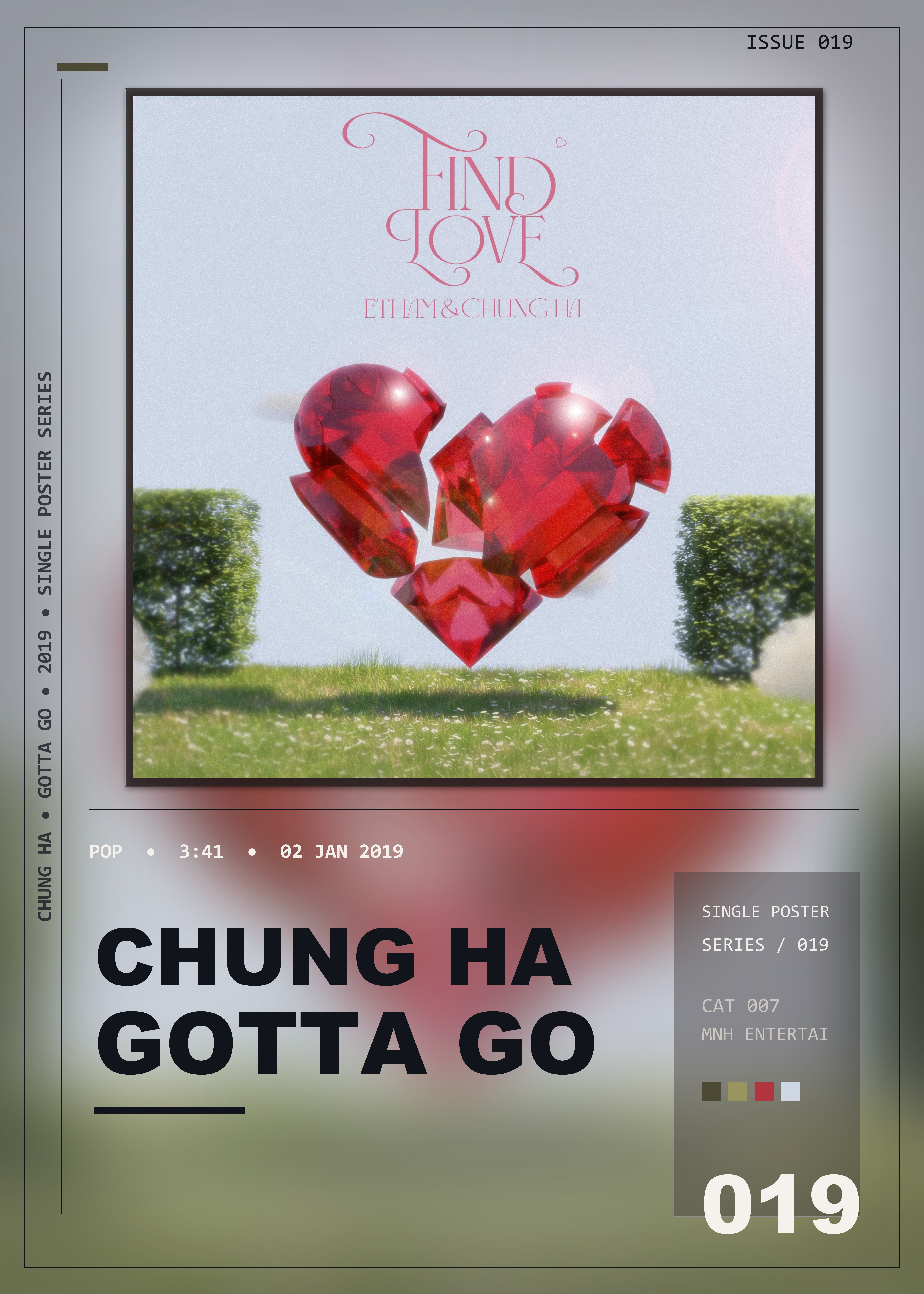Music poster: CHUNG HA - Gotta Go