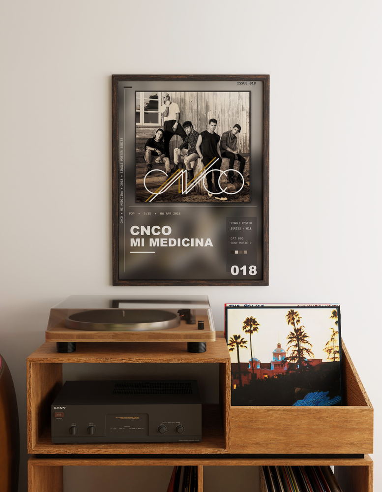 Music poster: CNCO - Mi Medicina