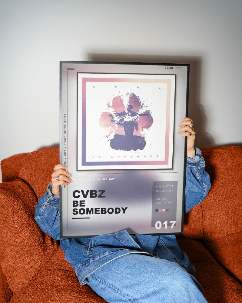 Music poster: CVBZ - Be Somebody