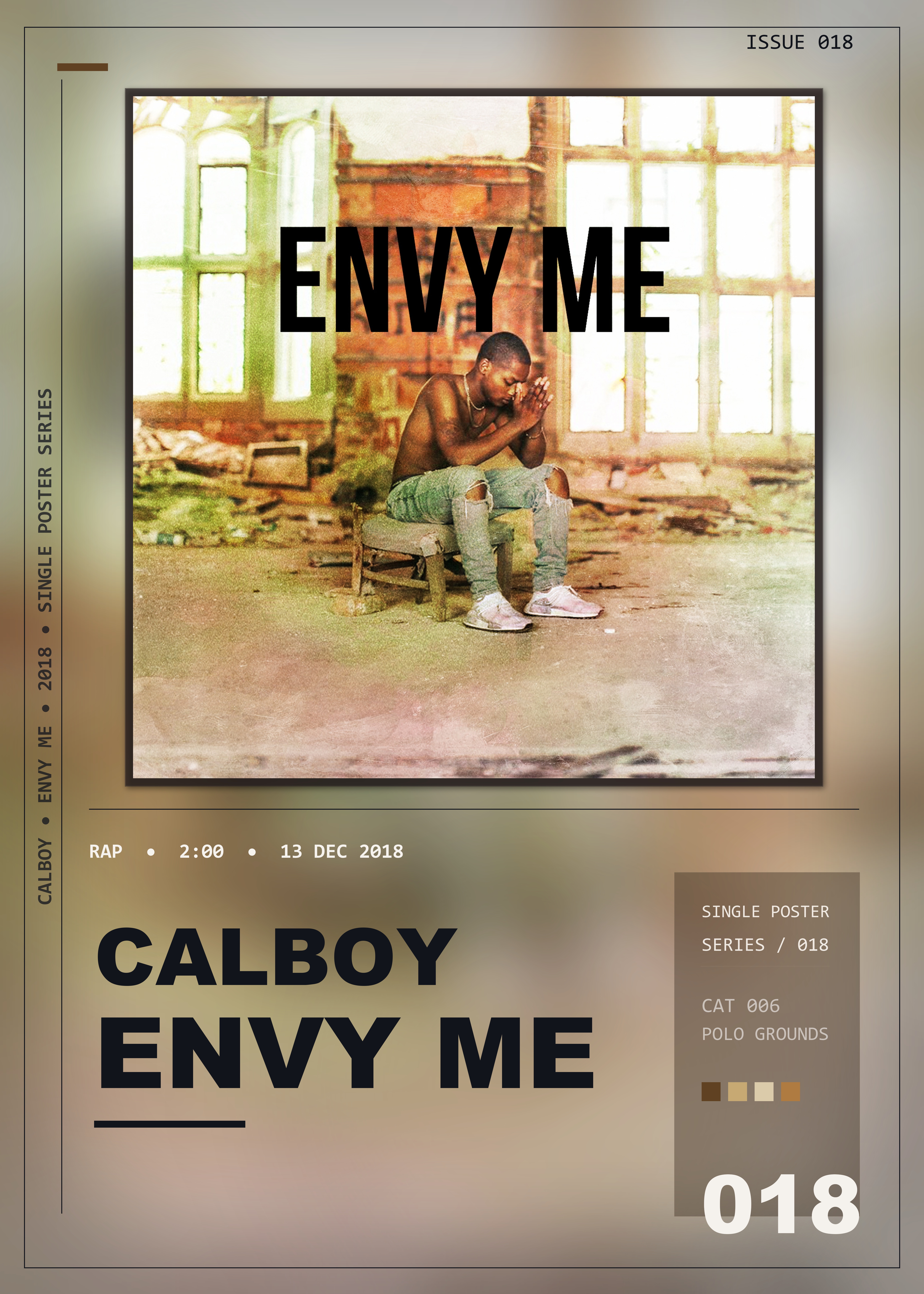 Music poster: Calboy - Envy Me