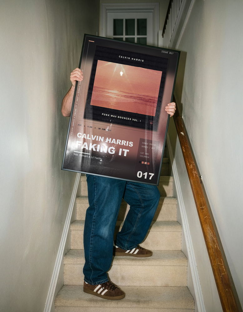 Music poster: Calvin Harris - Faking It feat Kehlani Lil Yachty
