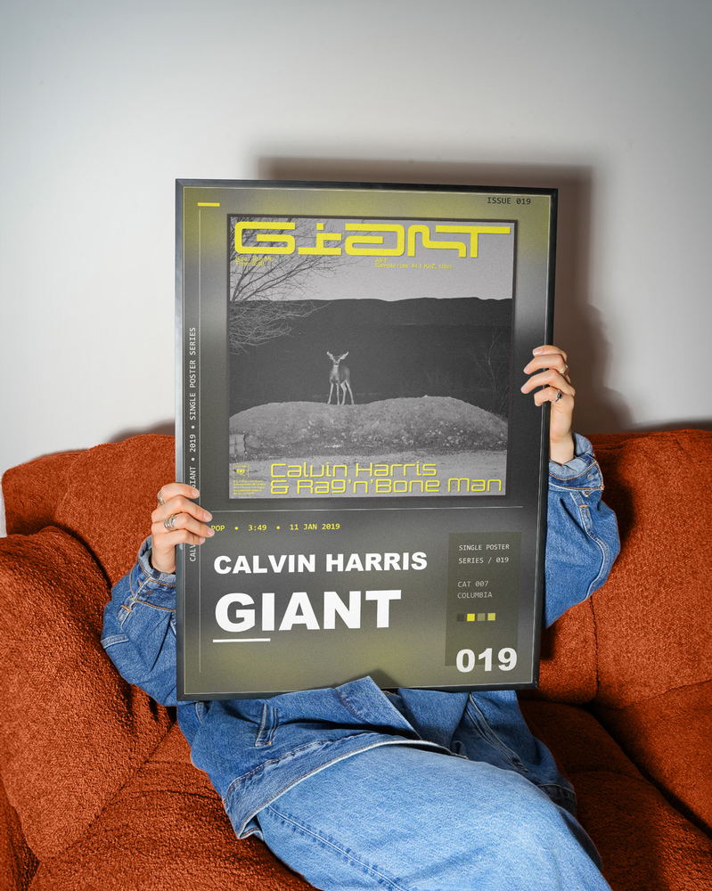 Music poster: Calvin Harris - Giant with RagnBone Man