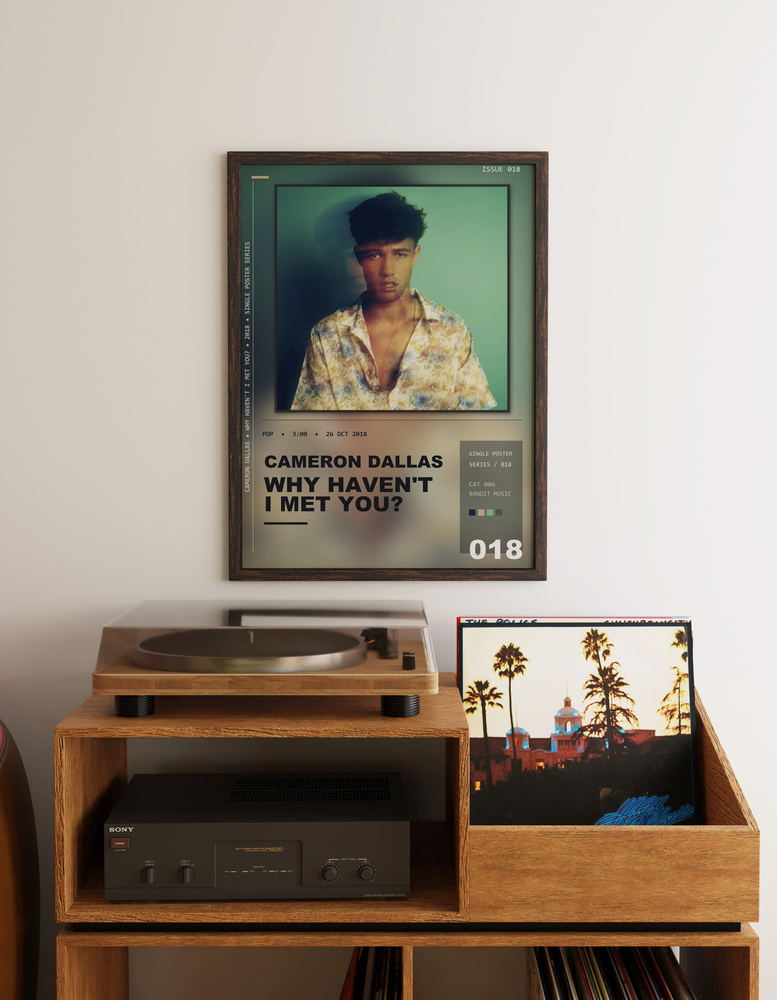 Music poster: Cameron Dallas - Why Havent I Met You