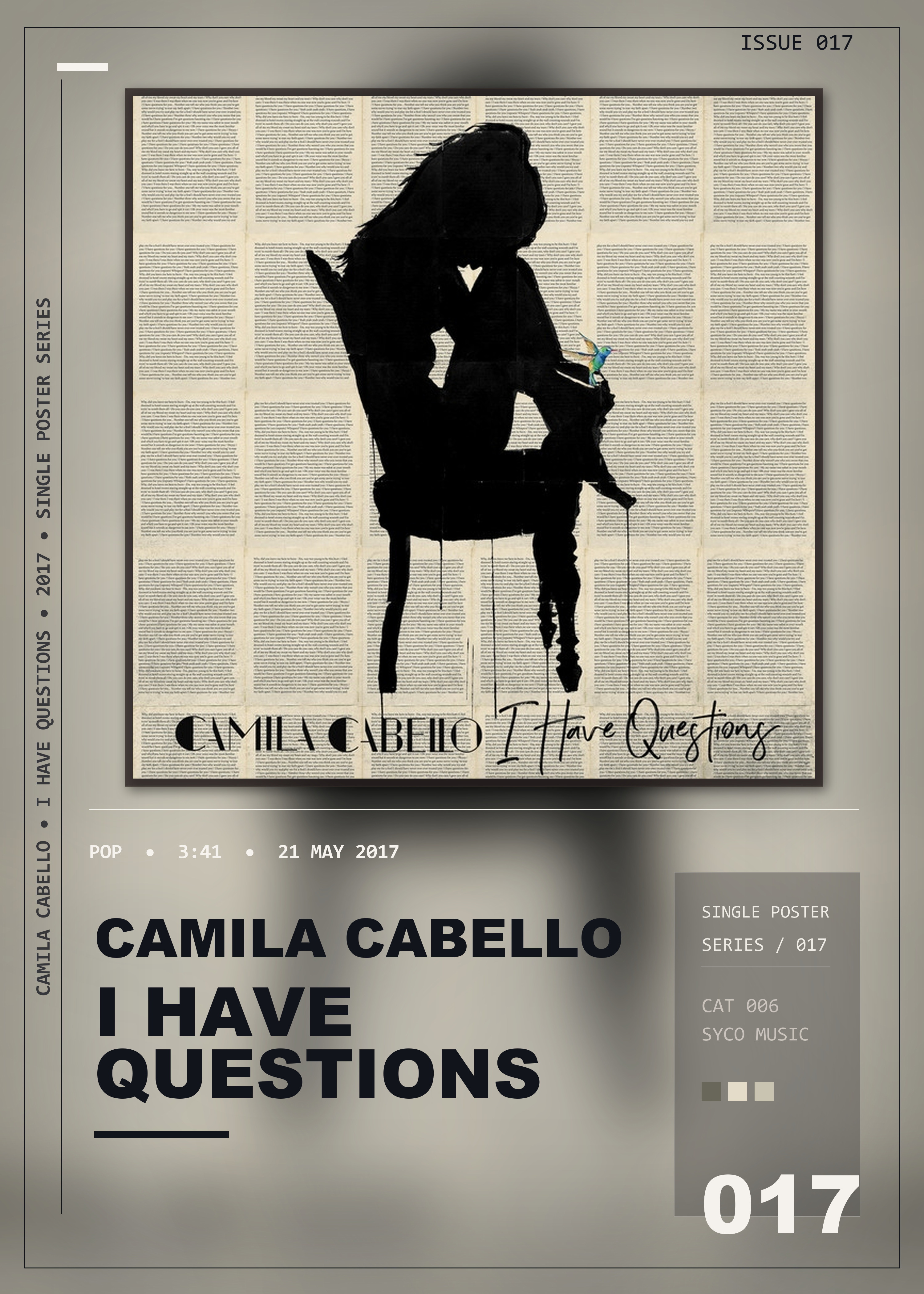 Music poster: Camila Cabello - I Have Questions