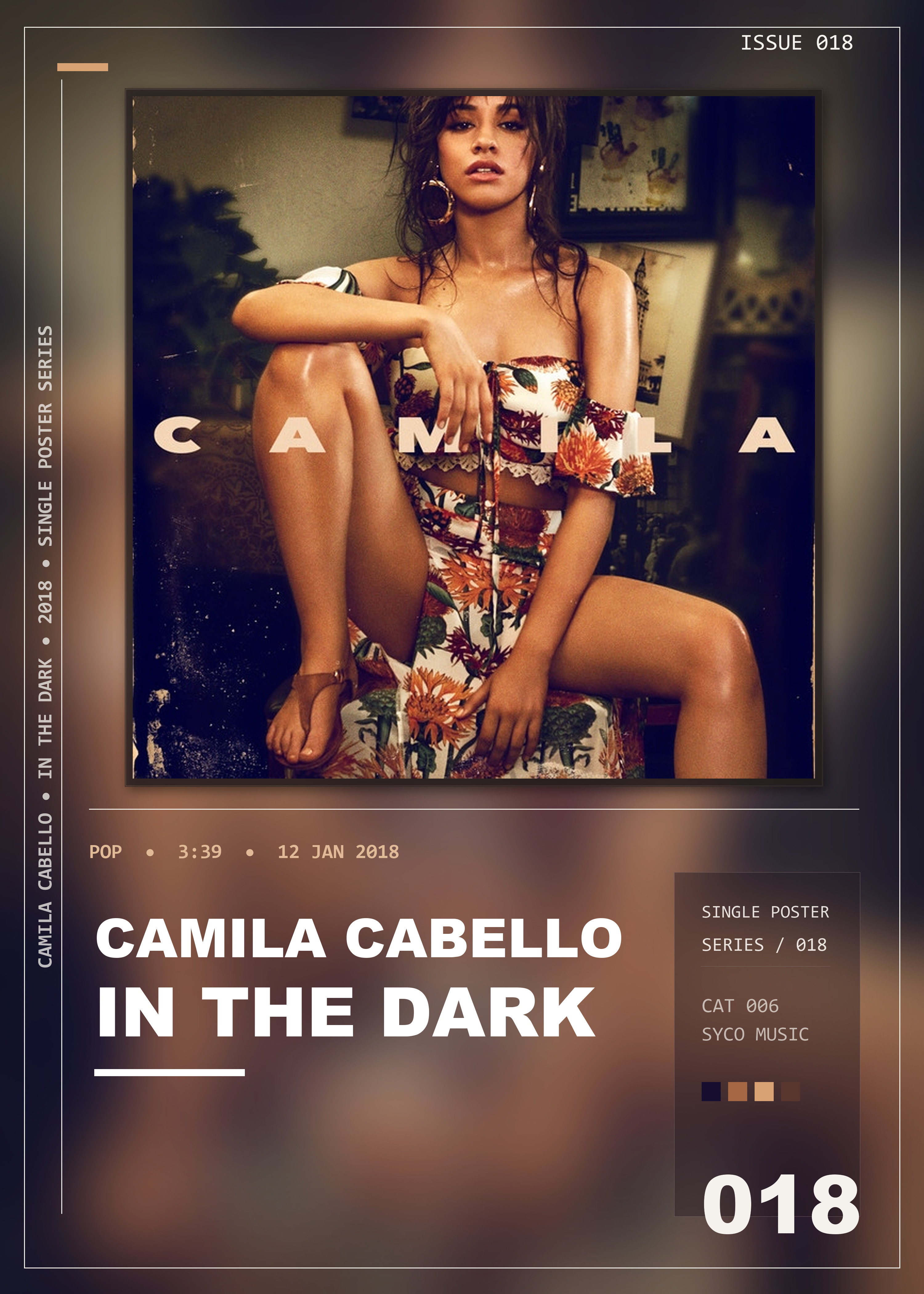 Music poster: Camila Cabello - In the Dark