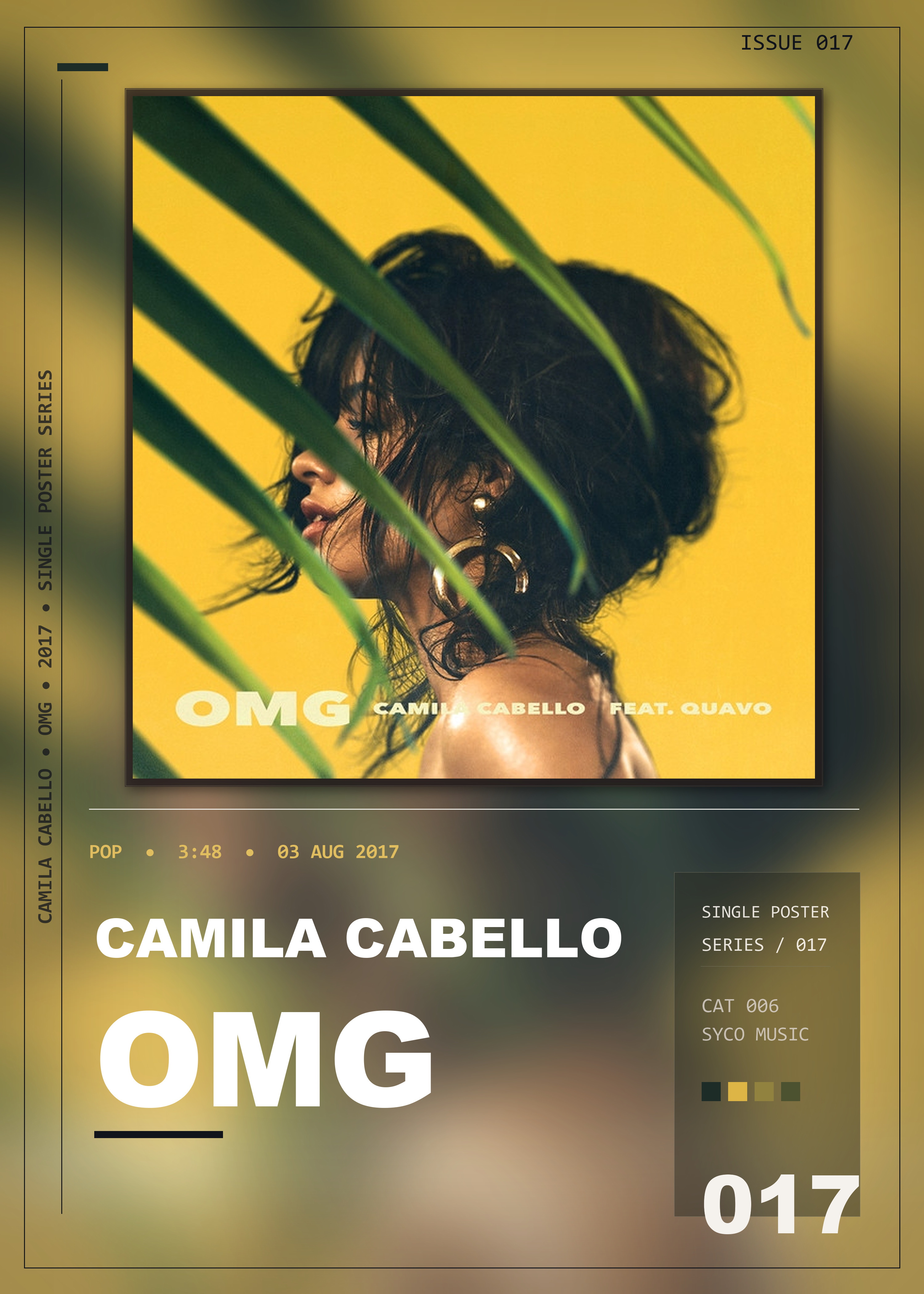 Music poster: Camila Cabello - OMG