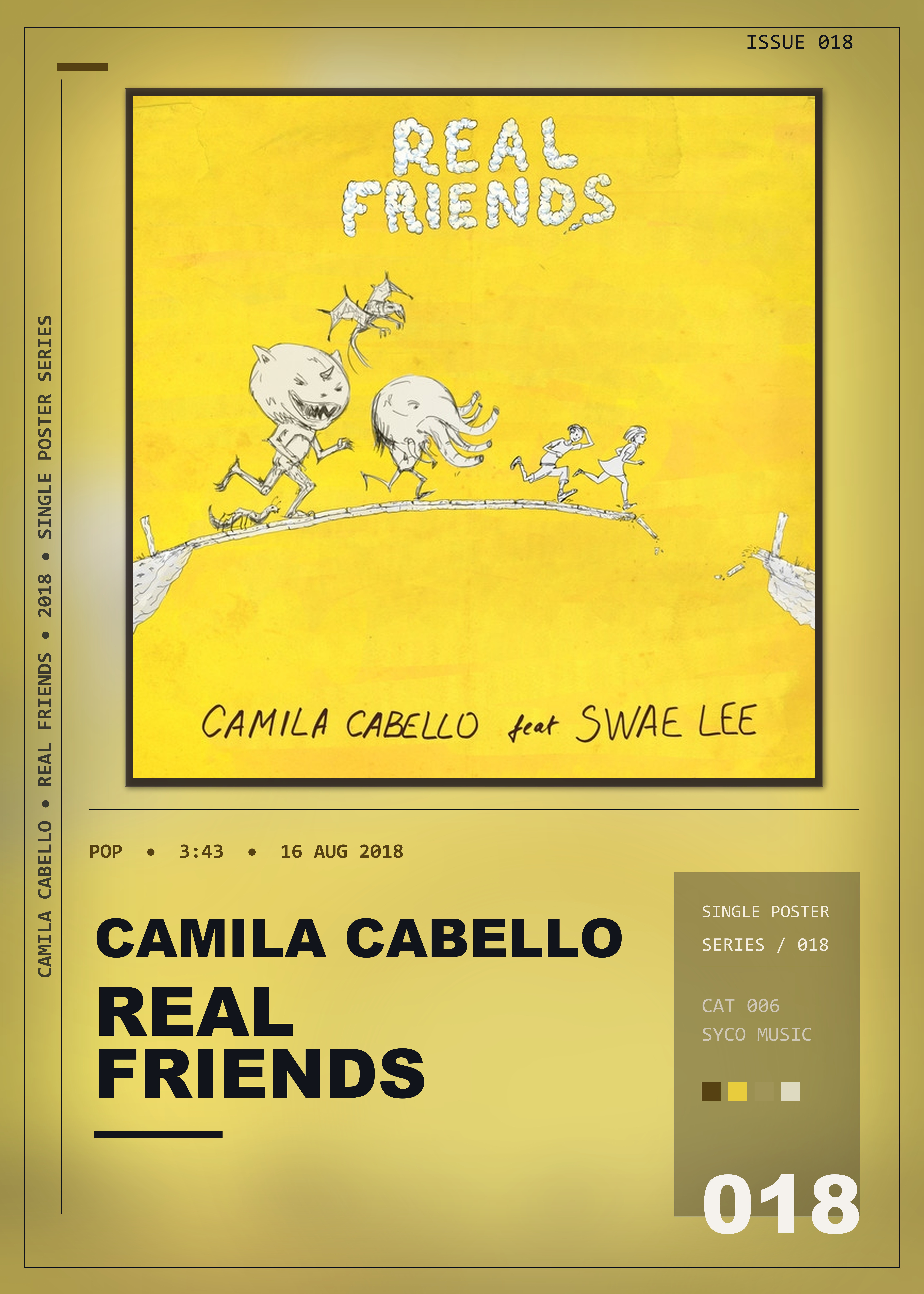 Music poster: Camila Cabello - Real Friends