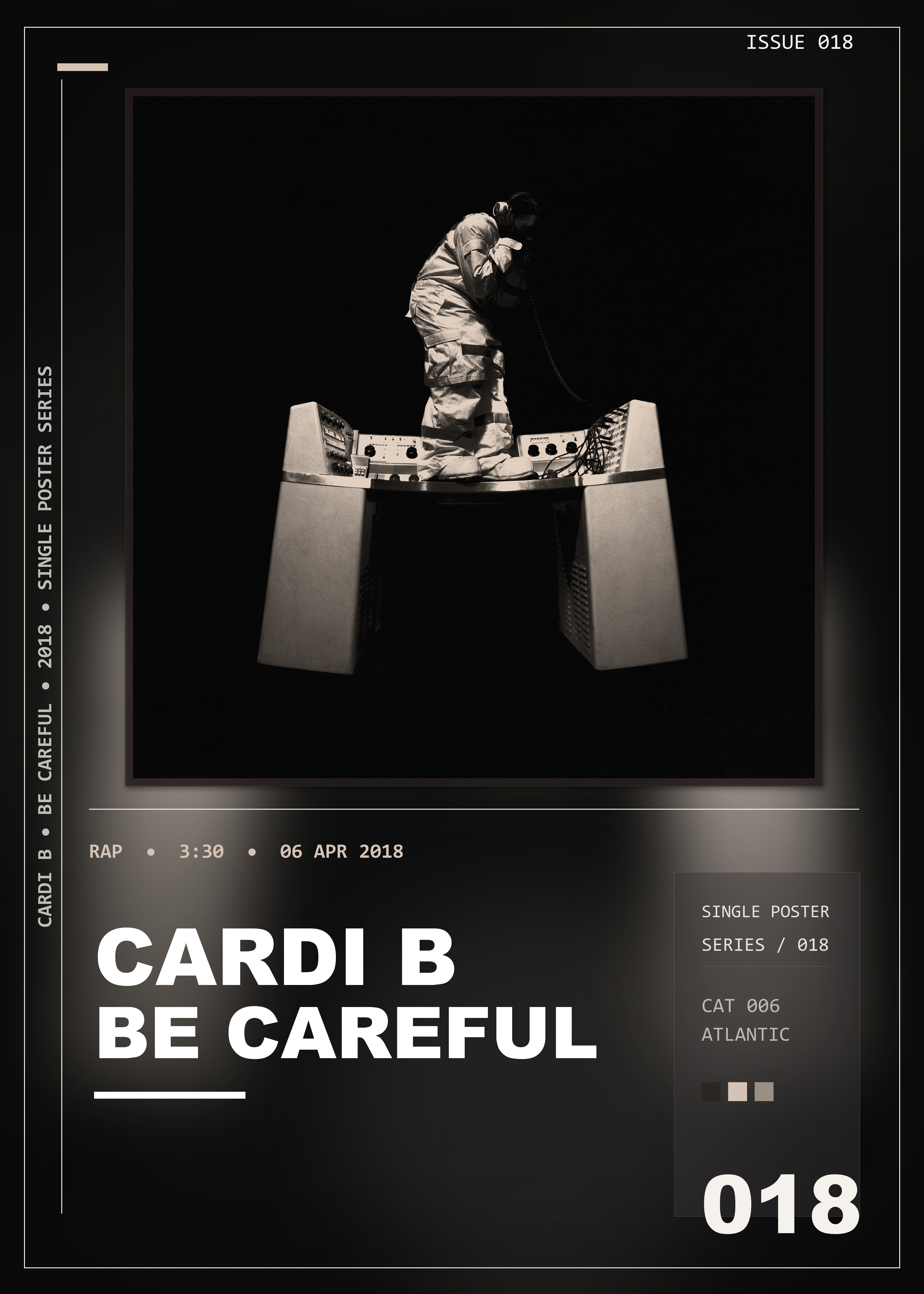 Music poster: Cardi B - Be Careful