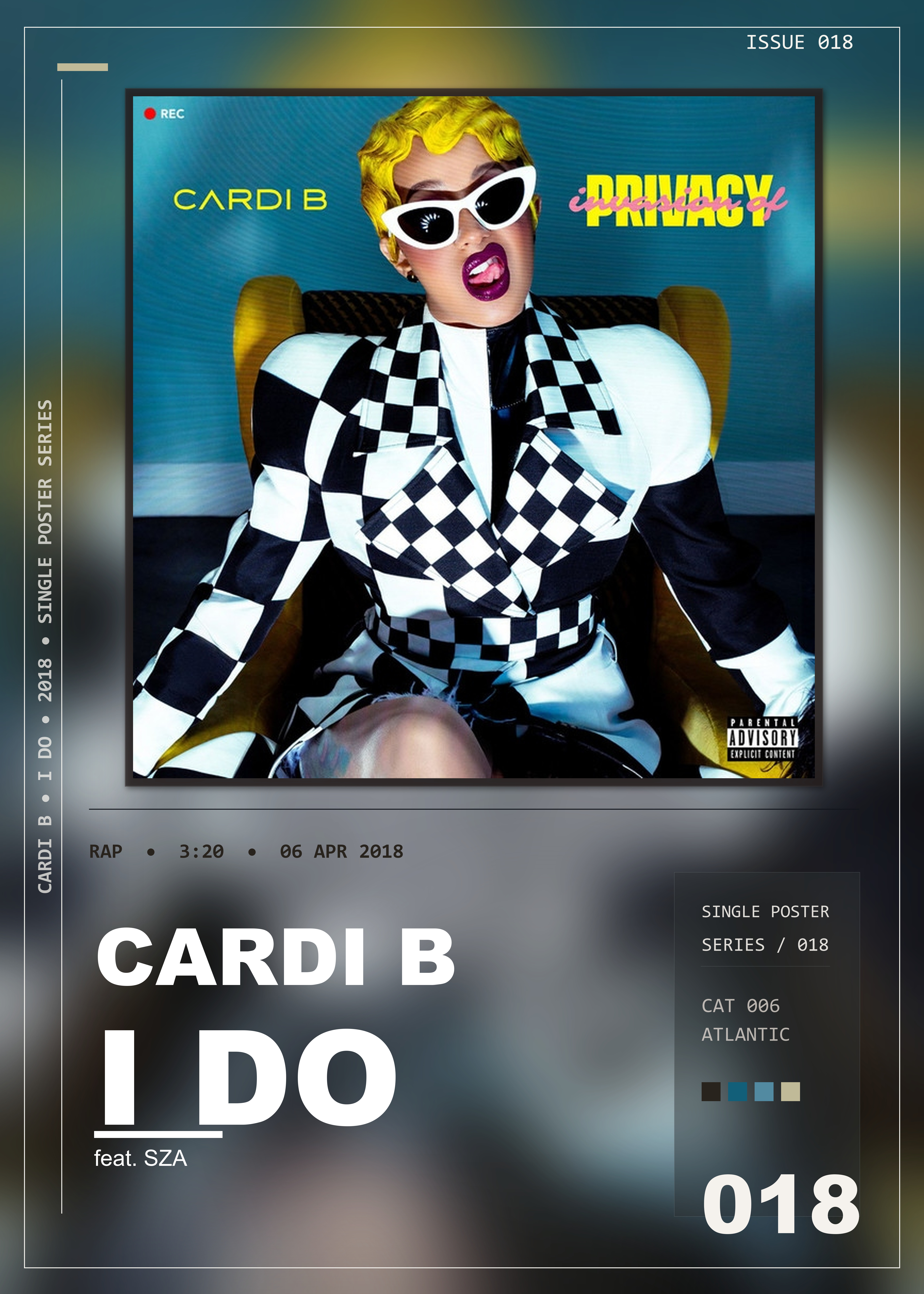 Music poster: Cardi B - I Do feat SZA