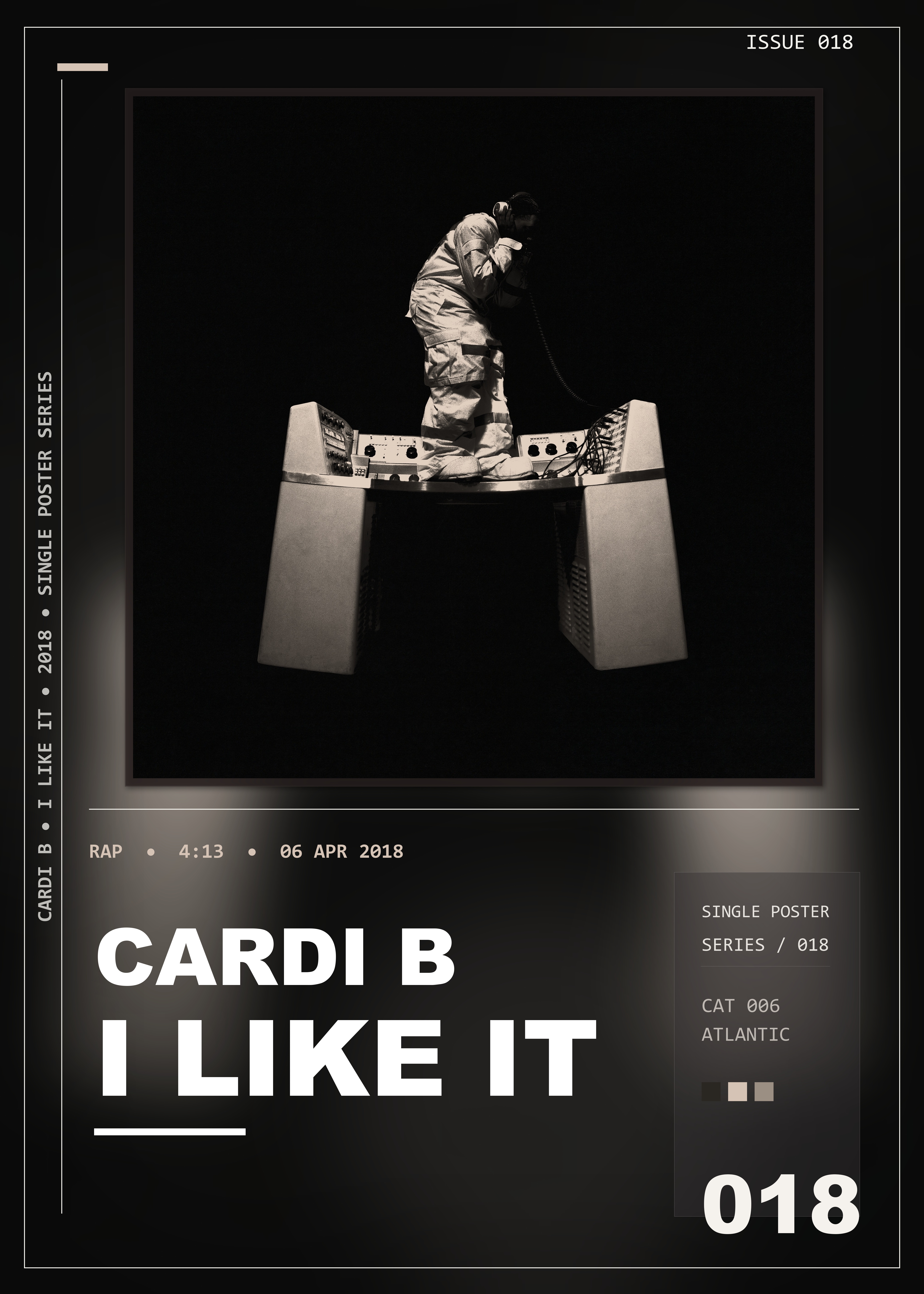 Music poster: Cardi B - I Like It