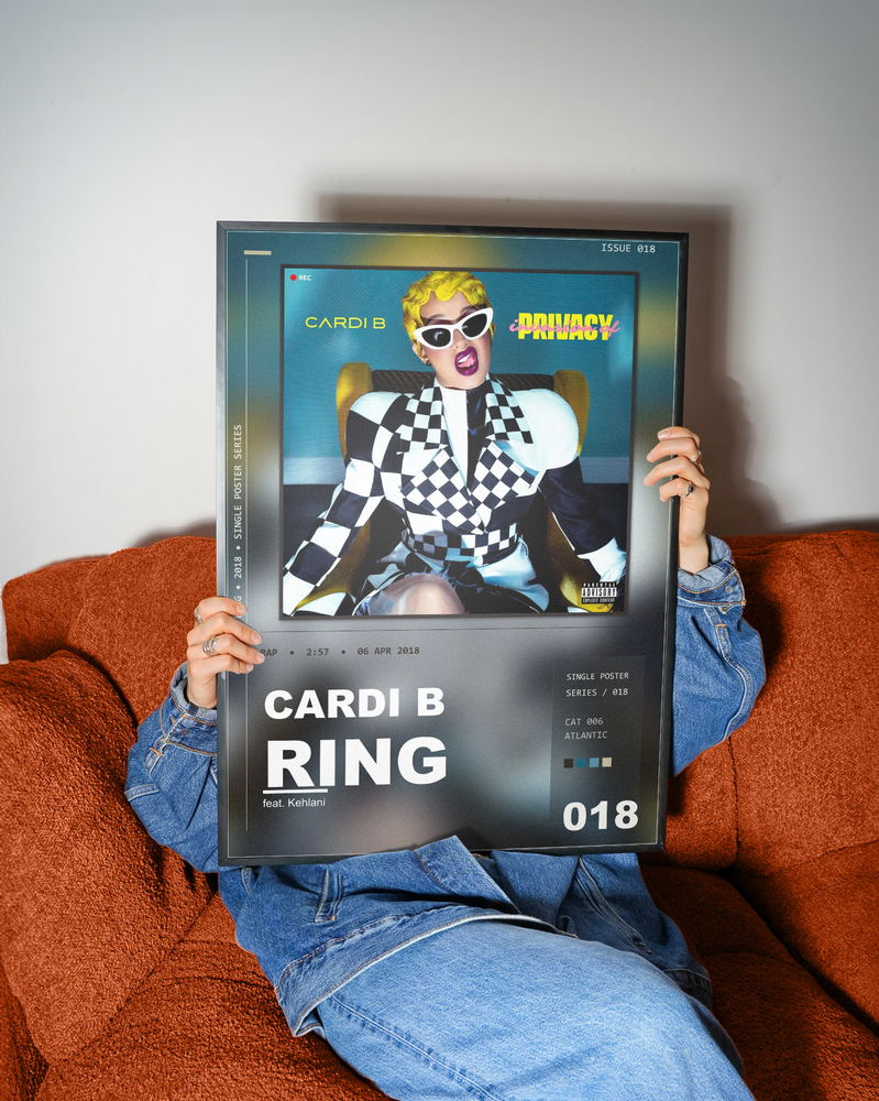 Music poster: Cardi B - Ring feat Kehlani