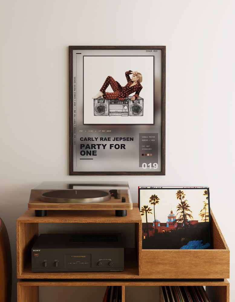 Music poster: Carly Rae Jepsen - Party For One