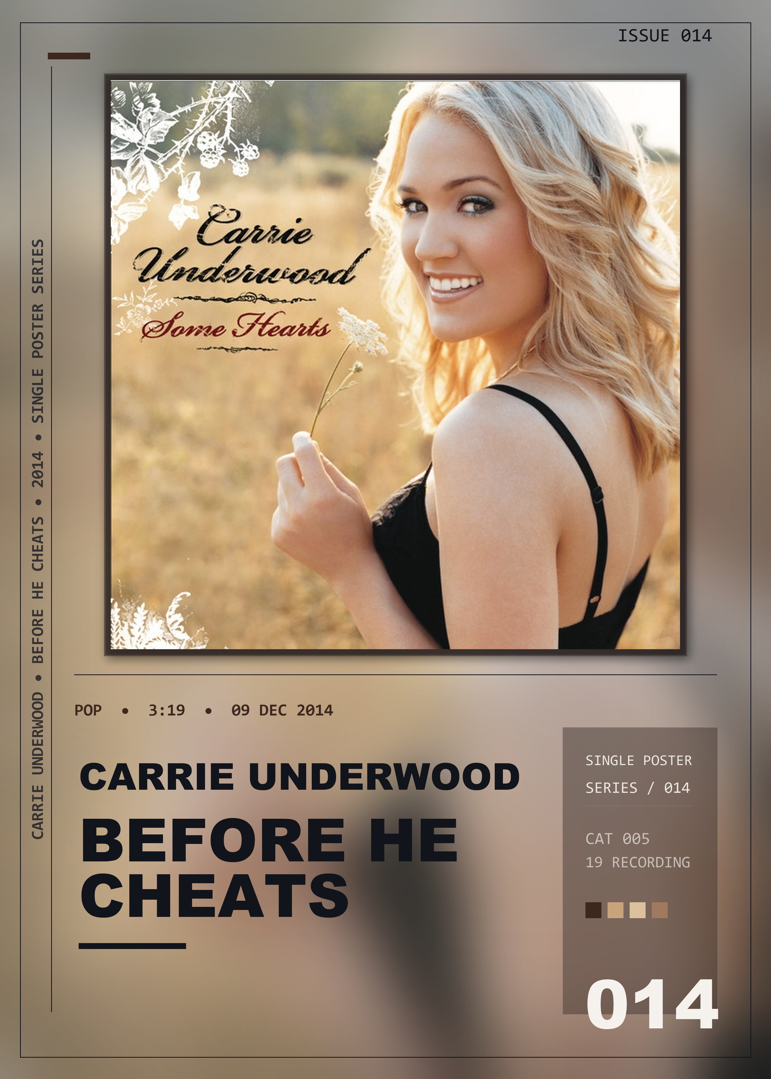 Music poster: Carrie Underwood - Before He Cheats