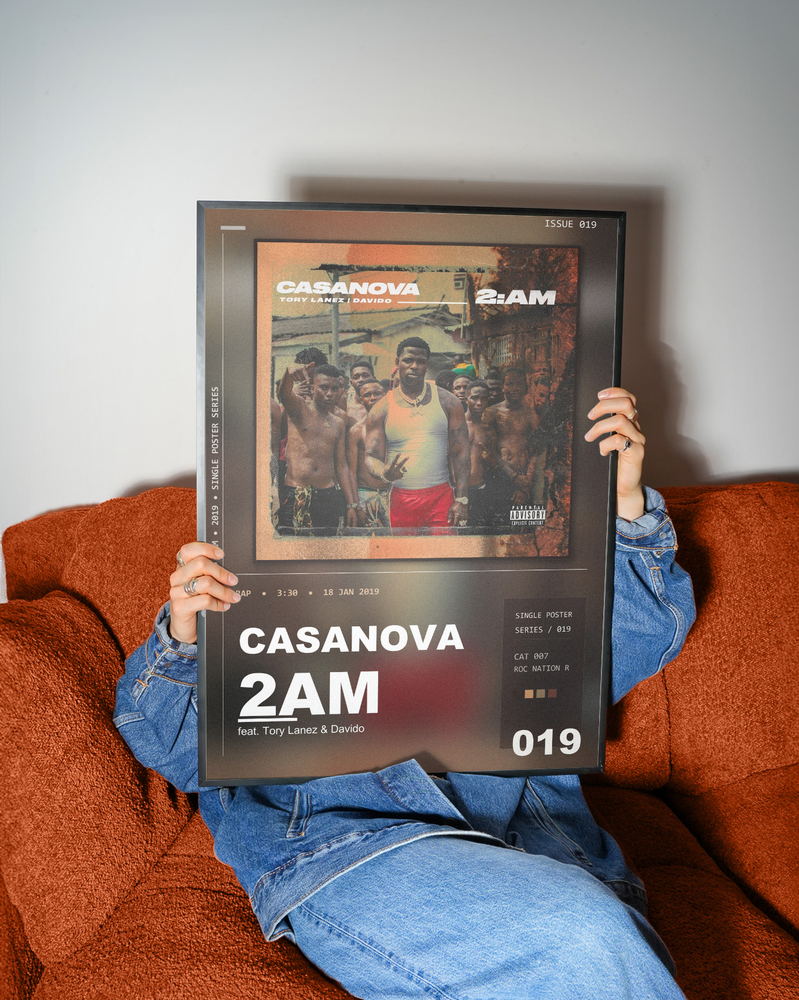 Music poster: Casanova - 2AM feat Tory Lanez Davido