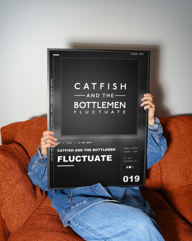 Music poster: Catfish and the Bottlemen - Fluctuate