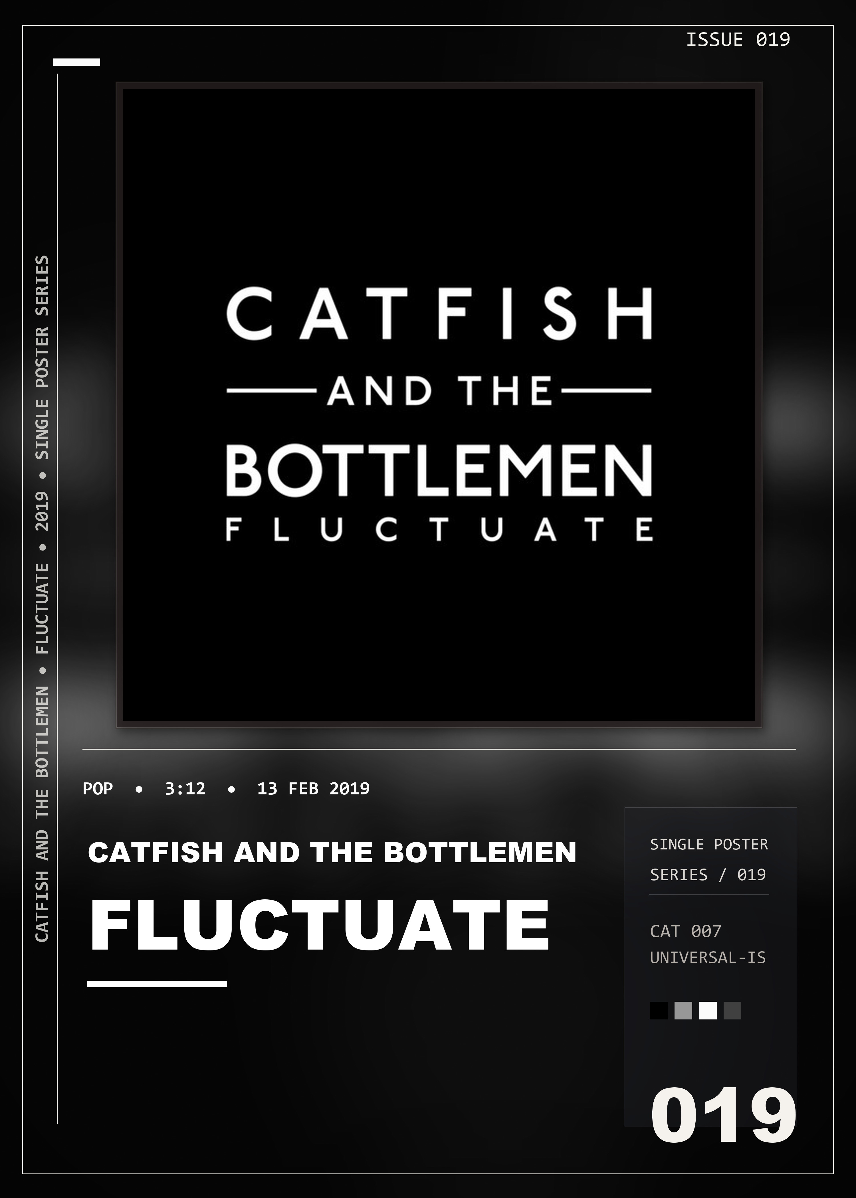 Music poster: Catfish and the Bottlemen - Fluctuate