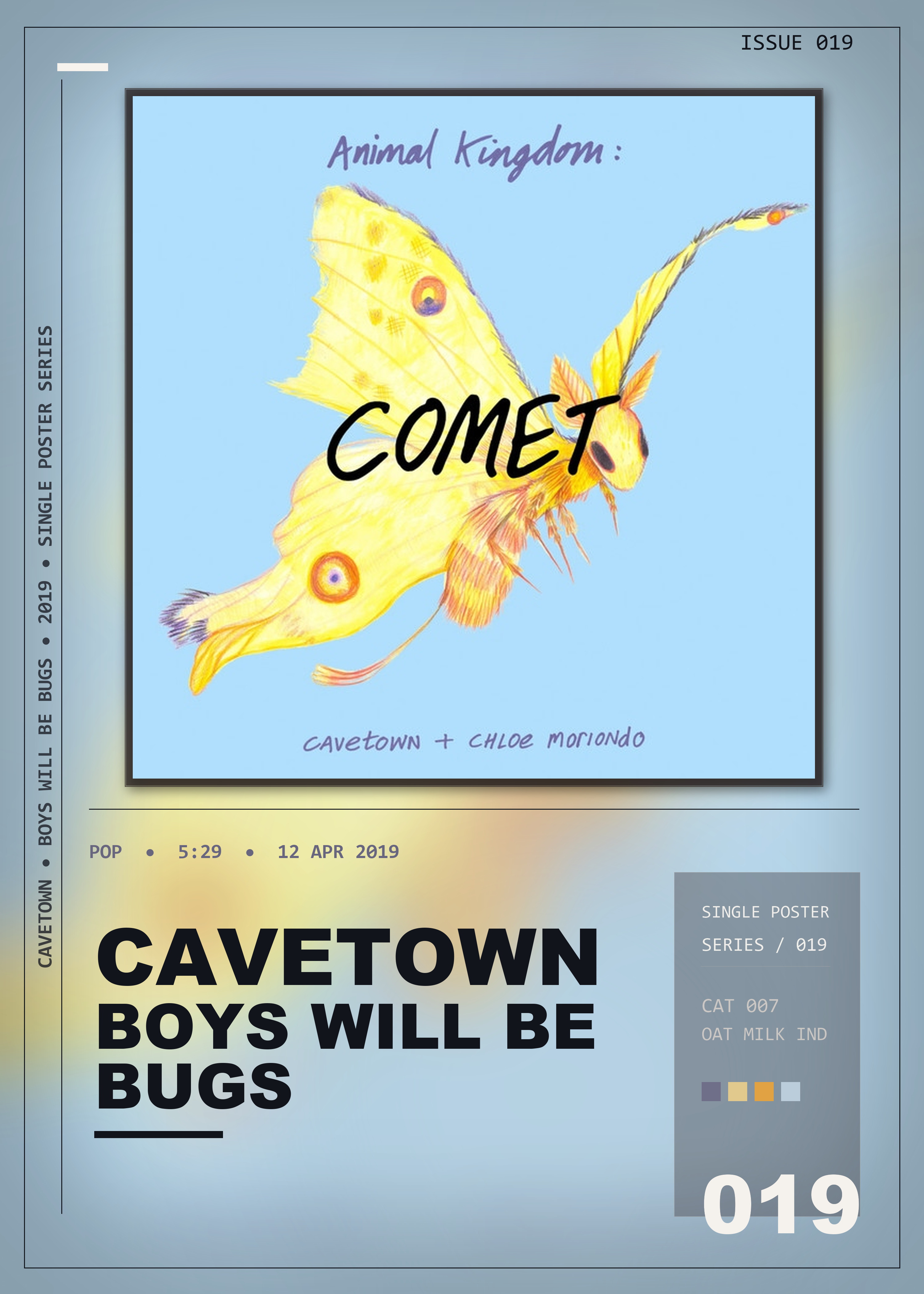 Music poster: Cavetown - Boys Will Be Bugs