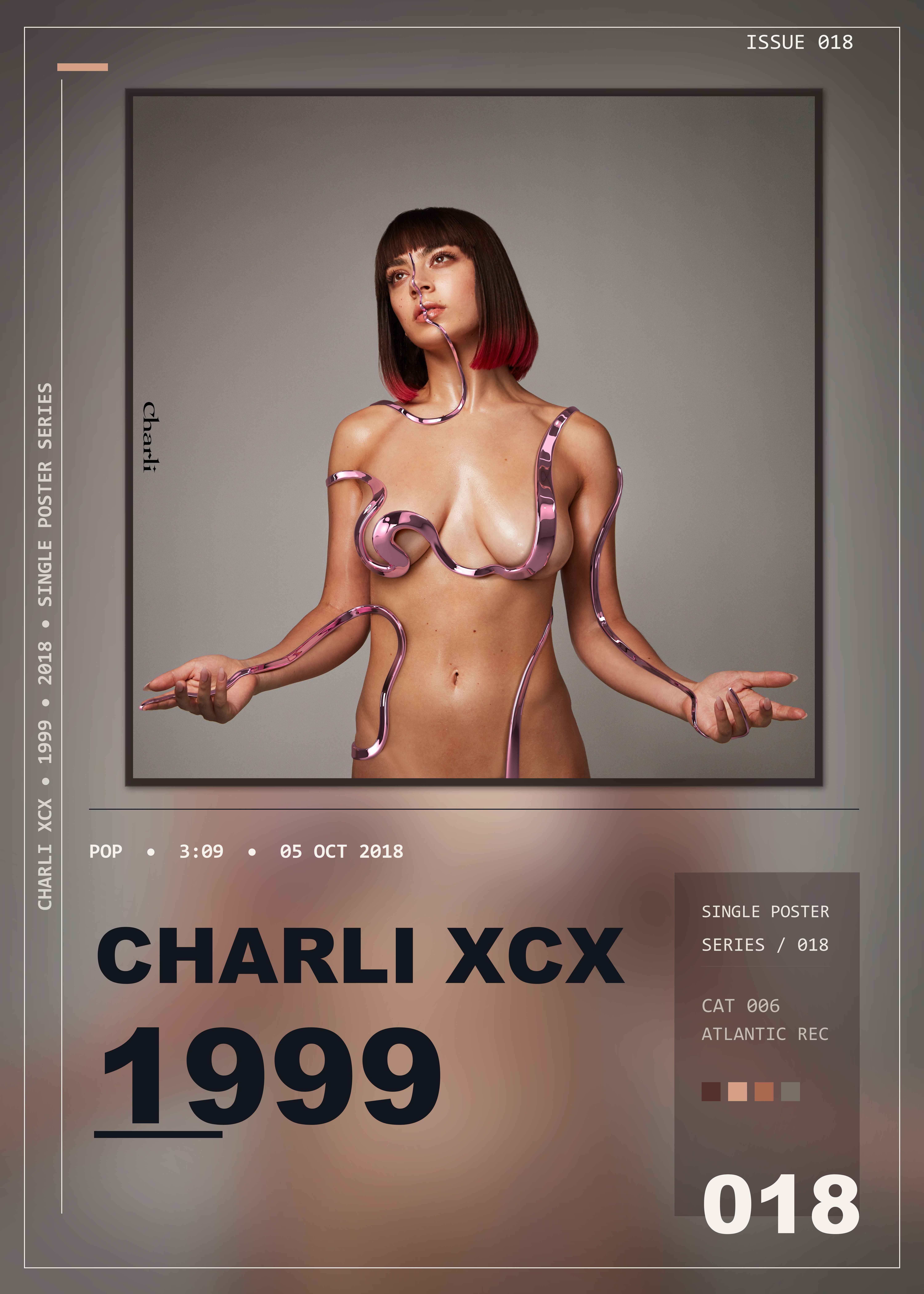 Music poster: Charli XCX - 1999