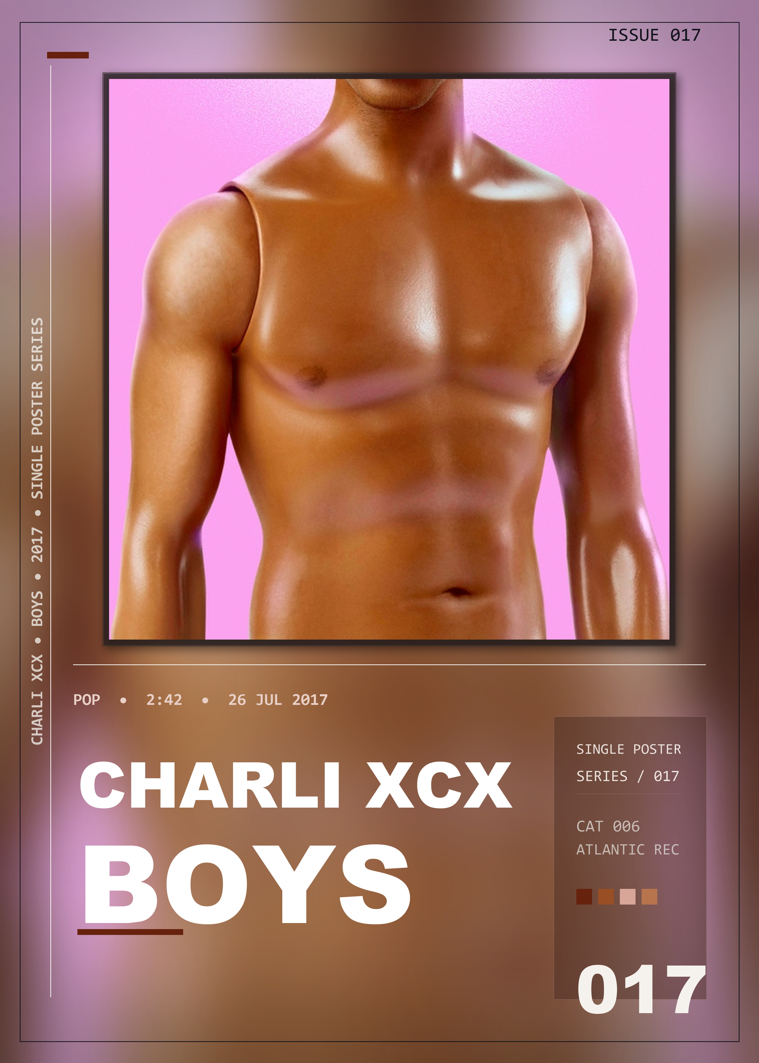 Music poster: Charli XCX - Boys