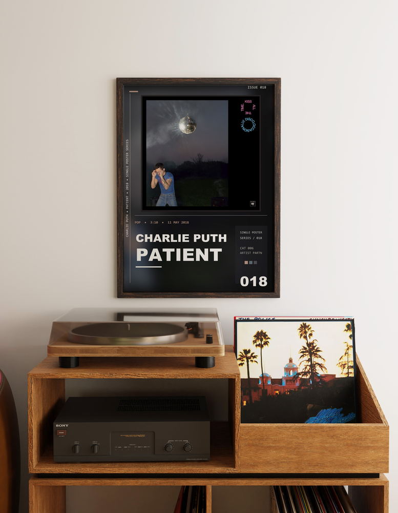 Music poster: Charlie Puth - Patient