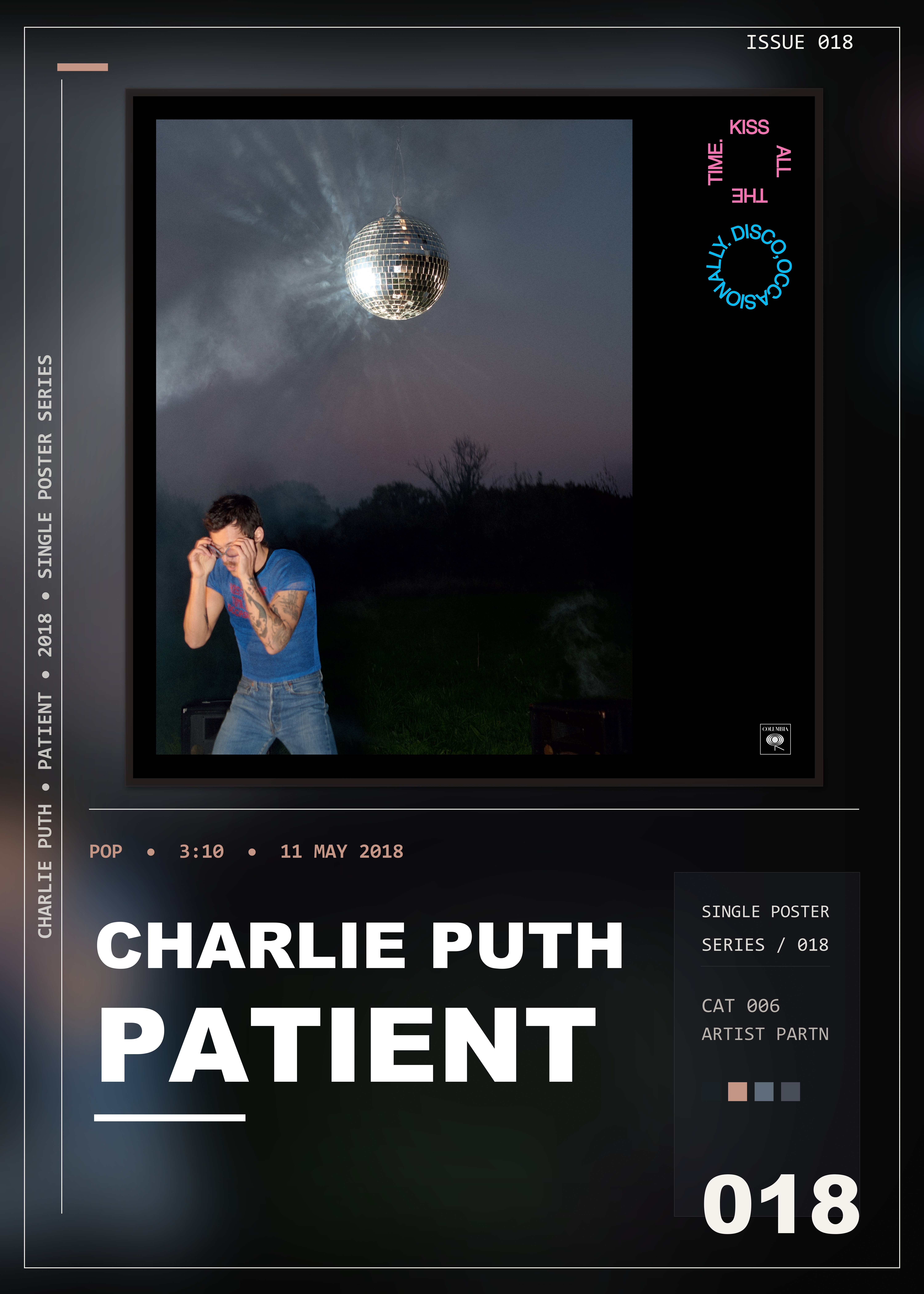 Music poster: Charlie Puth - Patient