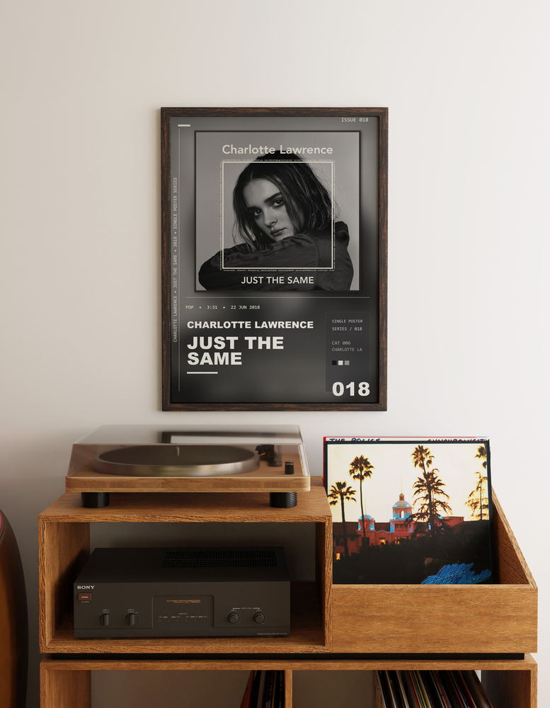 Music poster: Charlotte Lawrence - Just The Same
