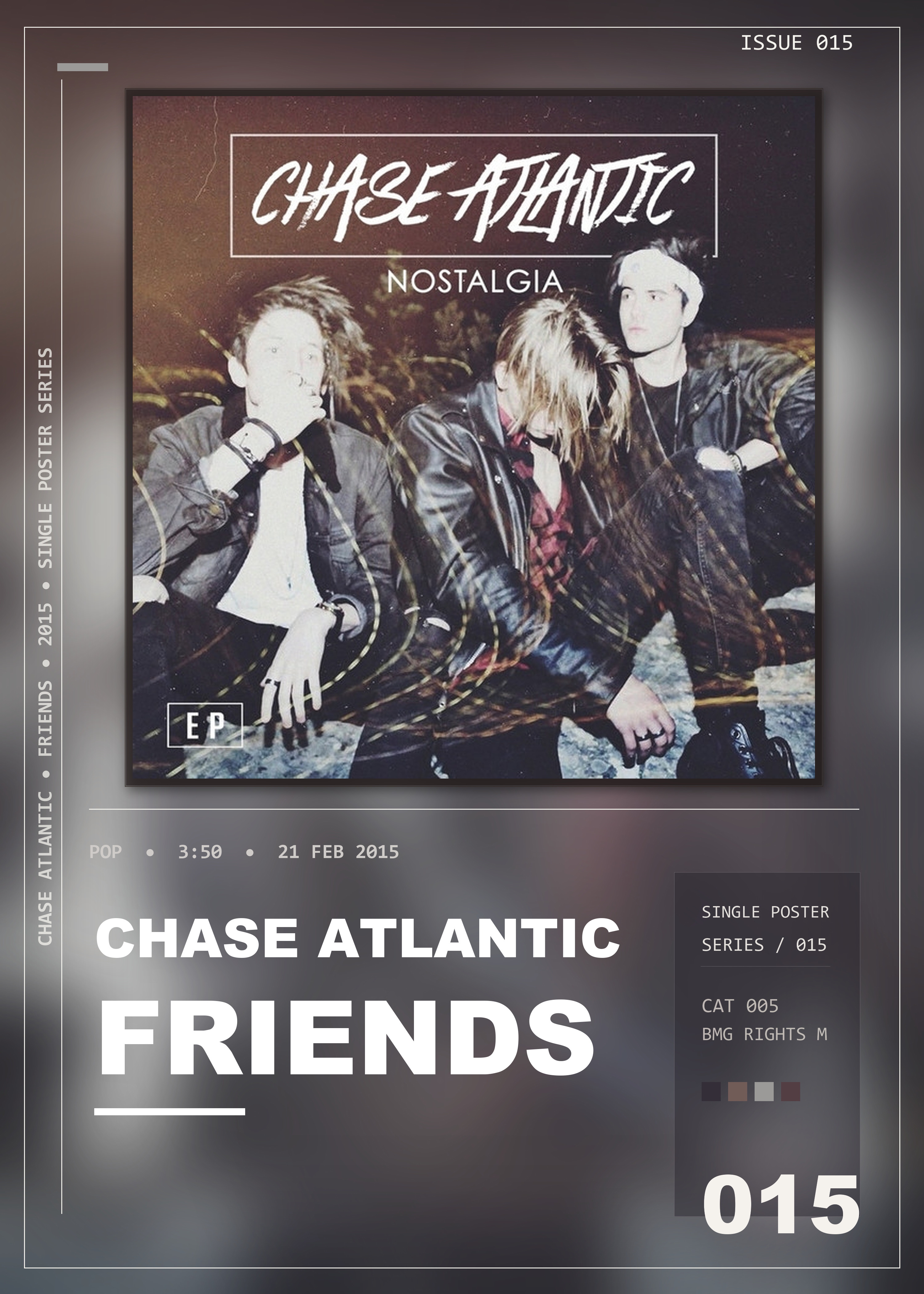 Music poster: Chase Atlantic - Friends