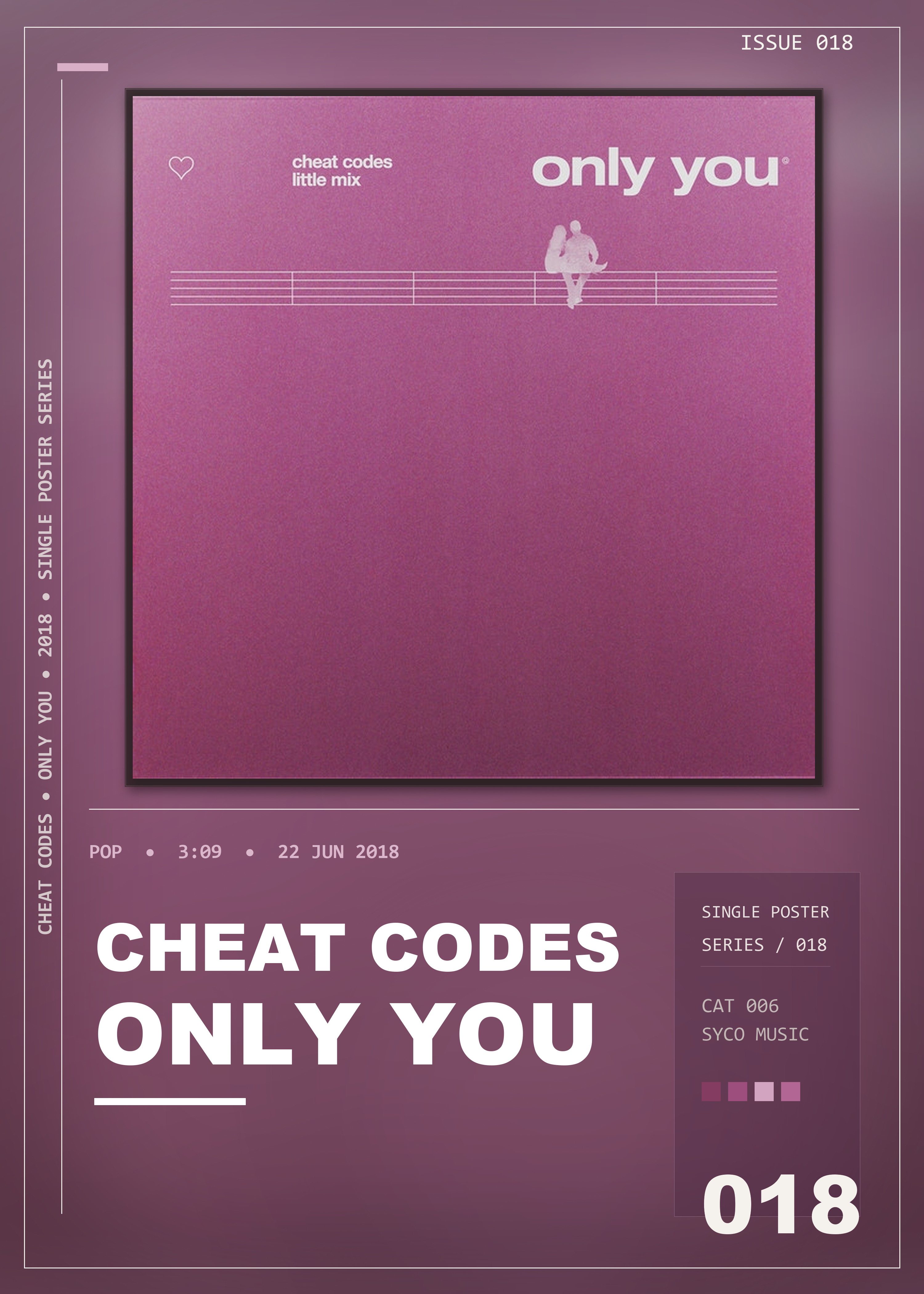 Music poster: Cheat Codes - Only You