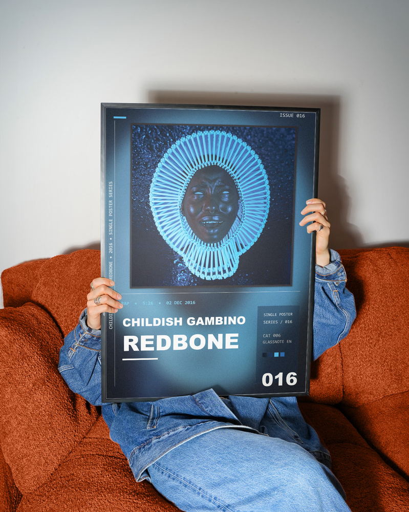Music poster: Childish Gambino - Redbone