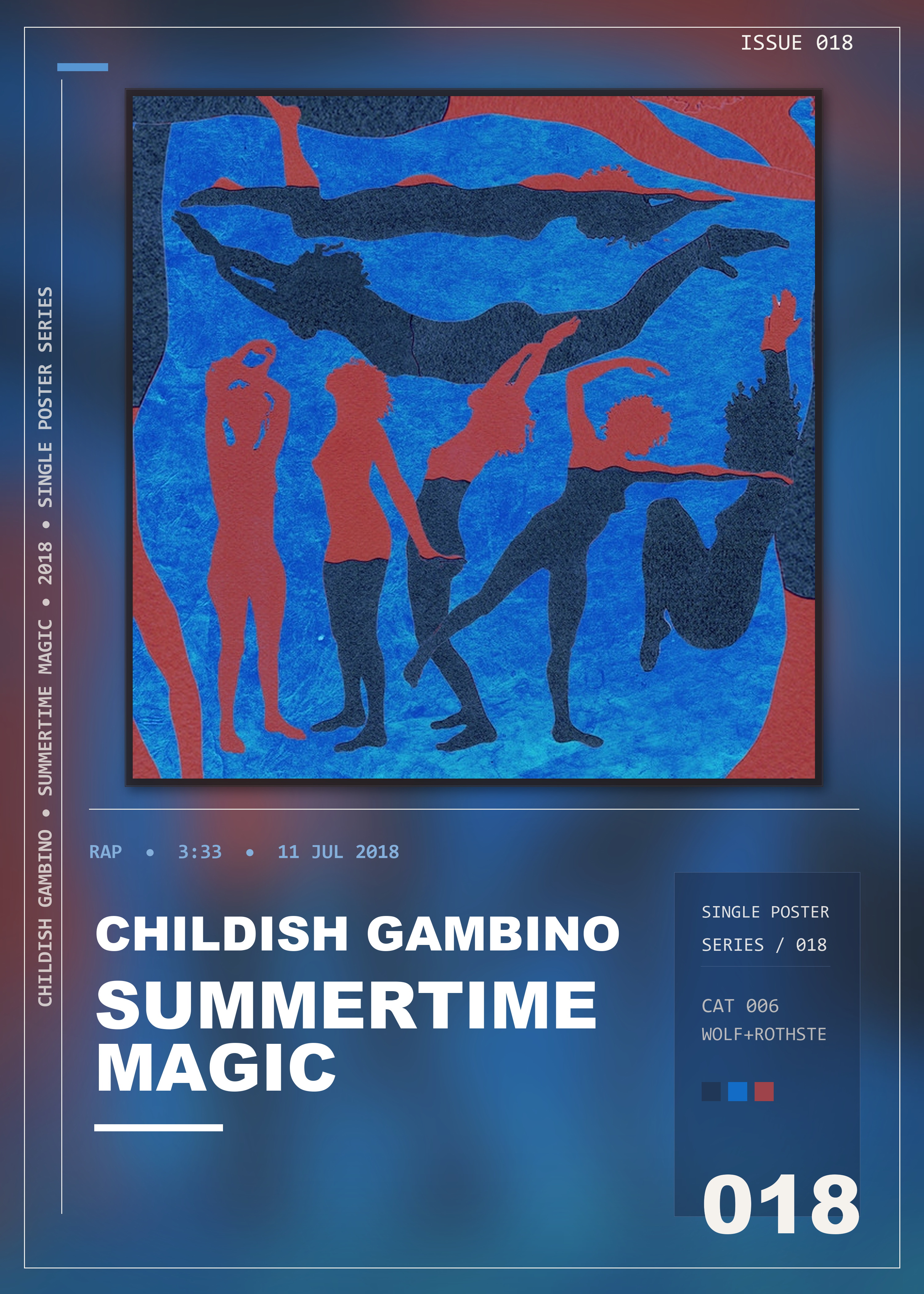 Music poster: Childish Gambino - Summertime Magic